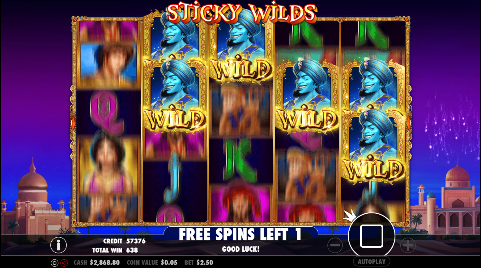 3 Genie Wishes - Free spins 2