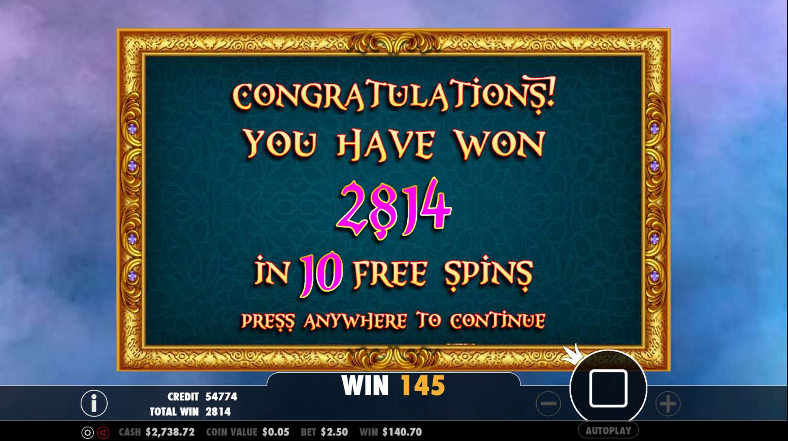 3 Genie Wishes - Free spins 6