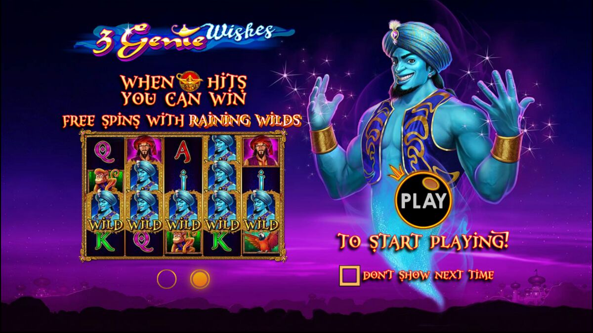 3 Genie Wishes - Free spins 7