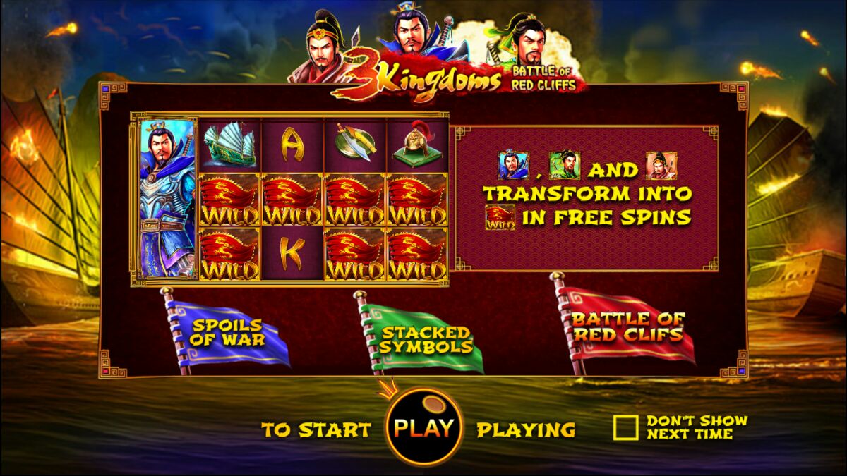 3 Kingdoms Battle of Red Cliffs - Free spins 4