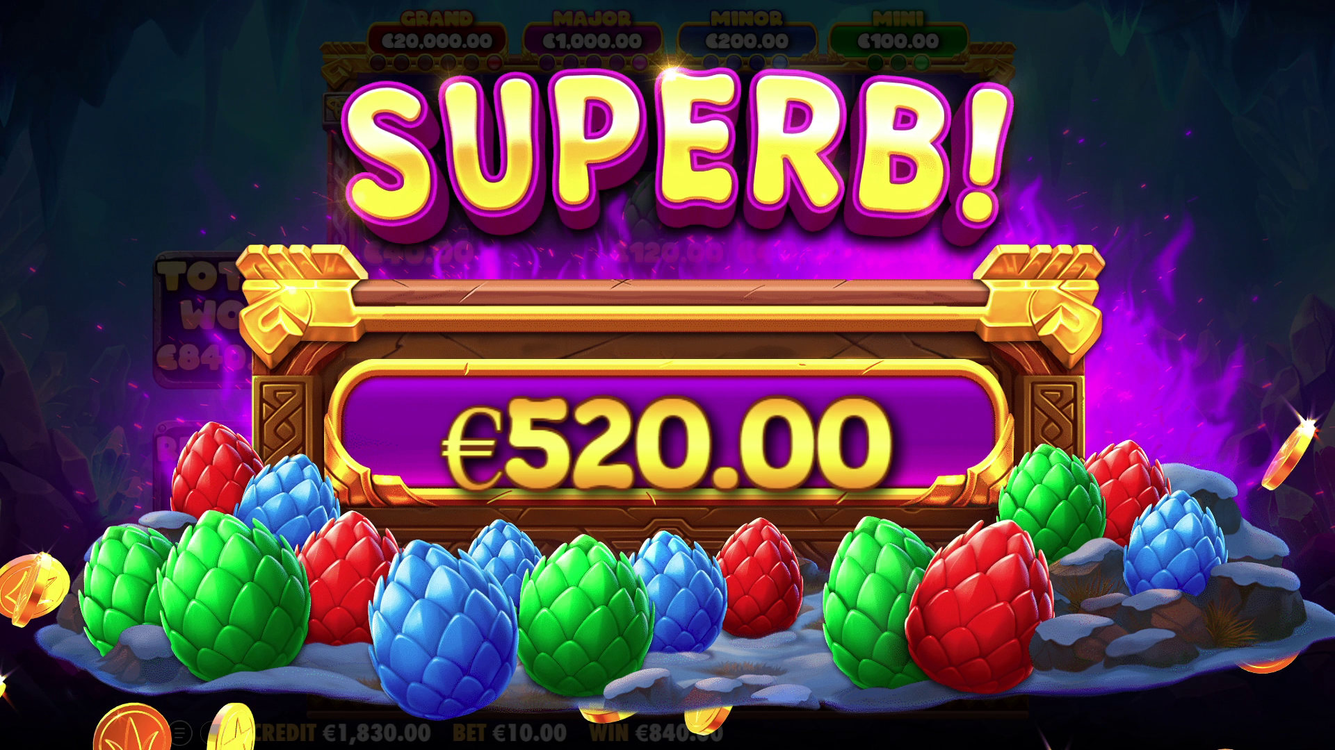 3 Magic Eggs - Big win 8