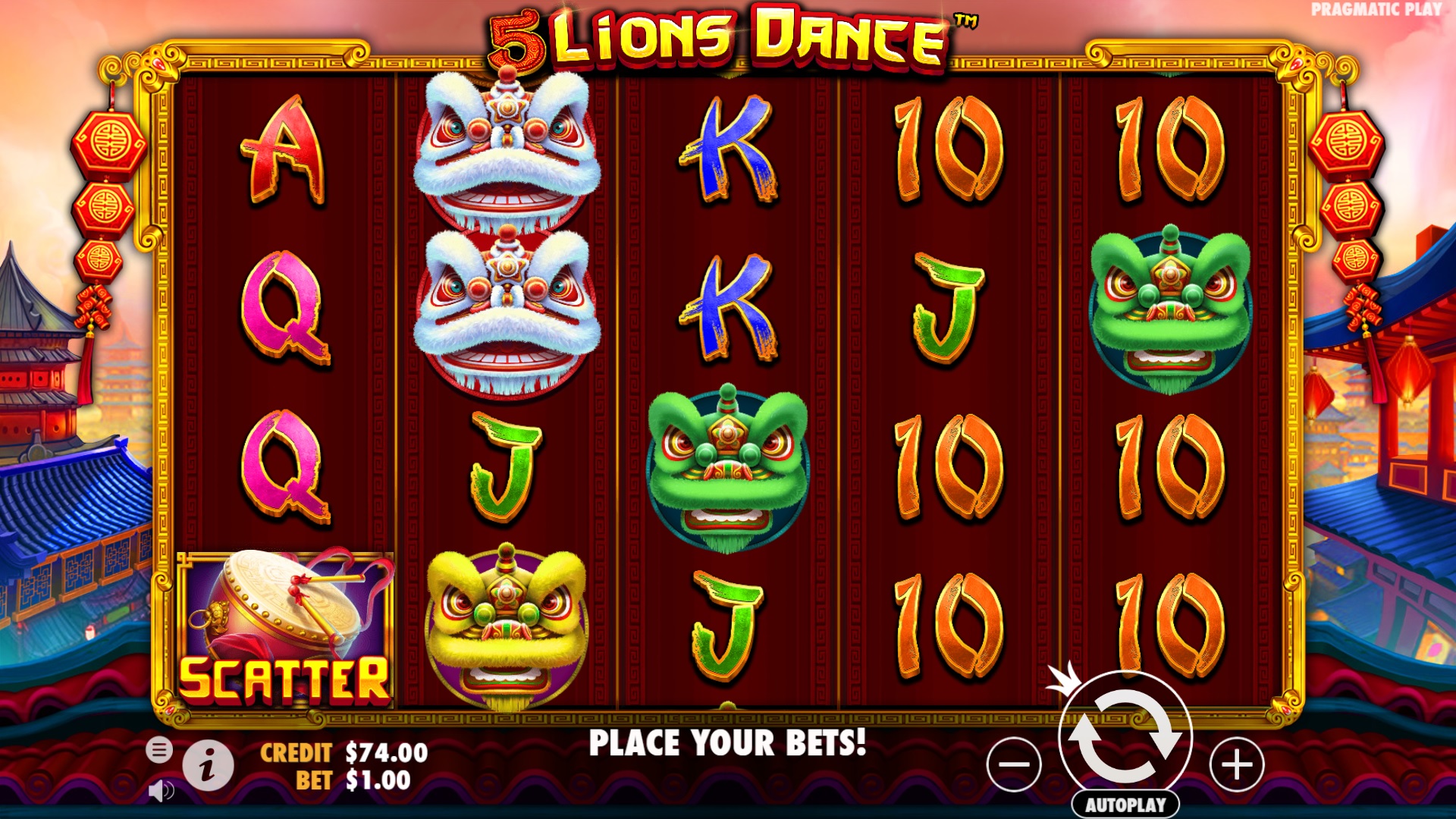 5 Lions Dance - Base game 1