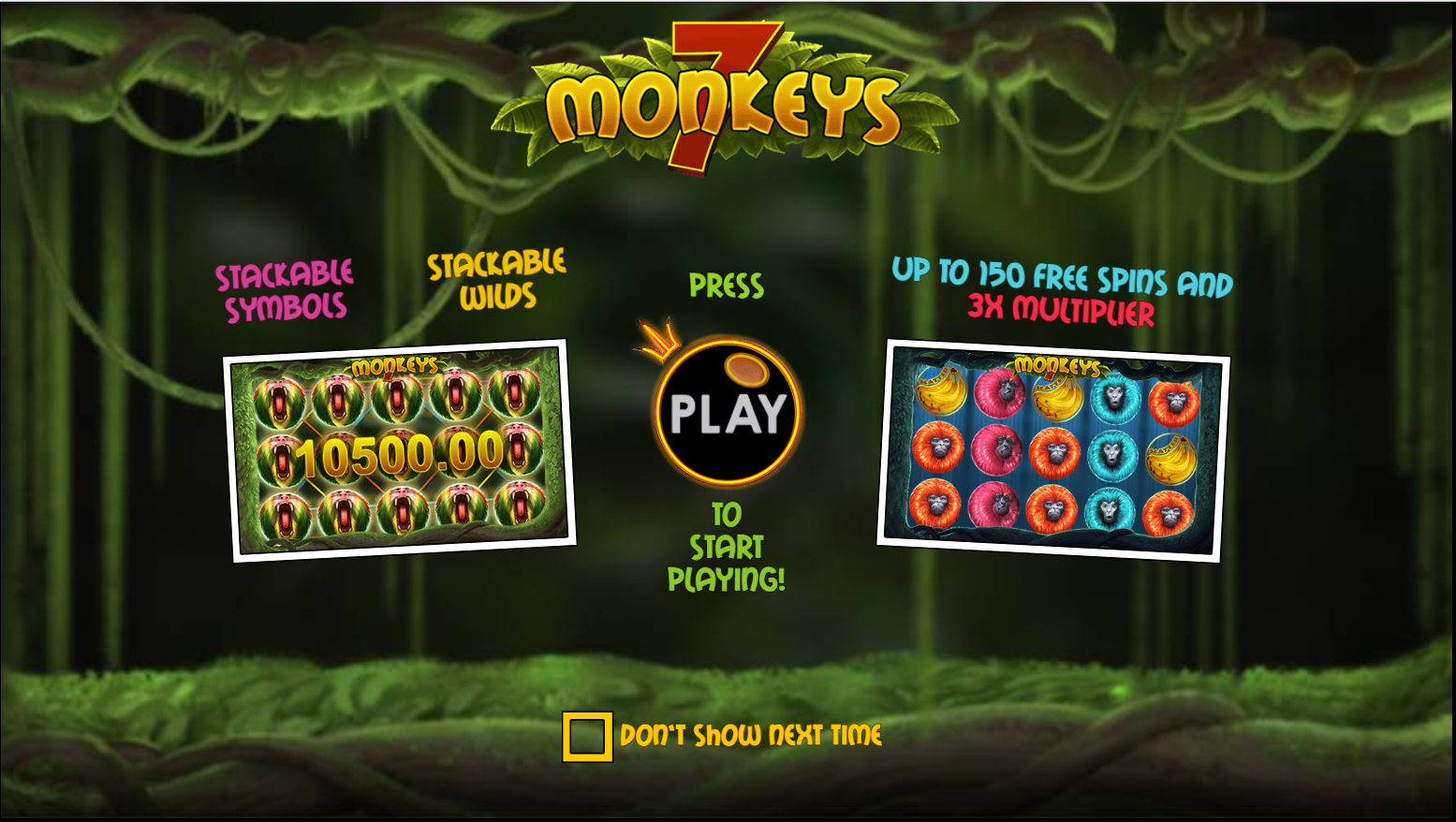 7 Monkeys - Gameplay