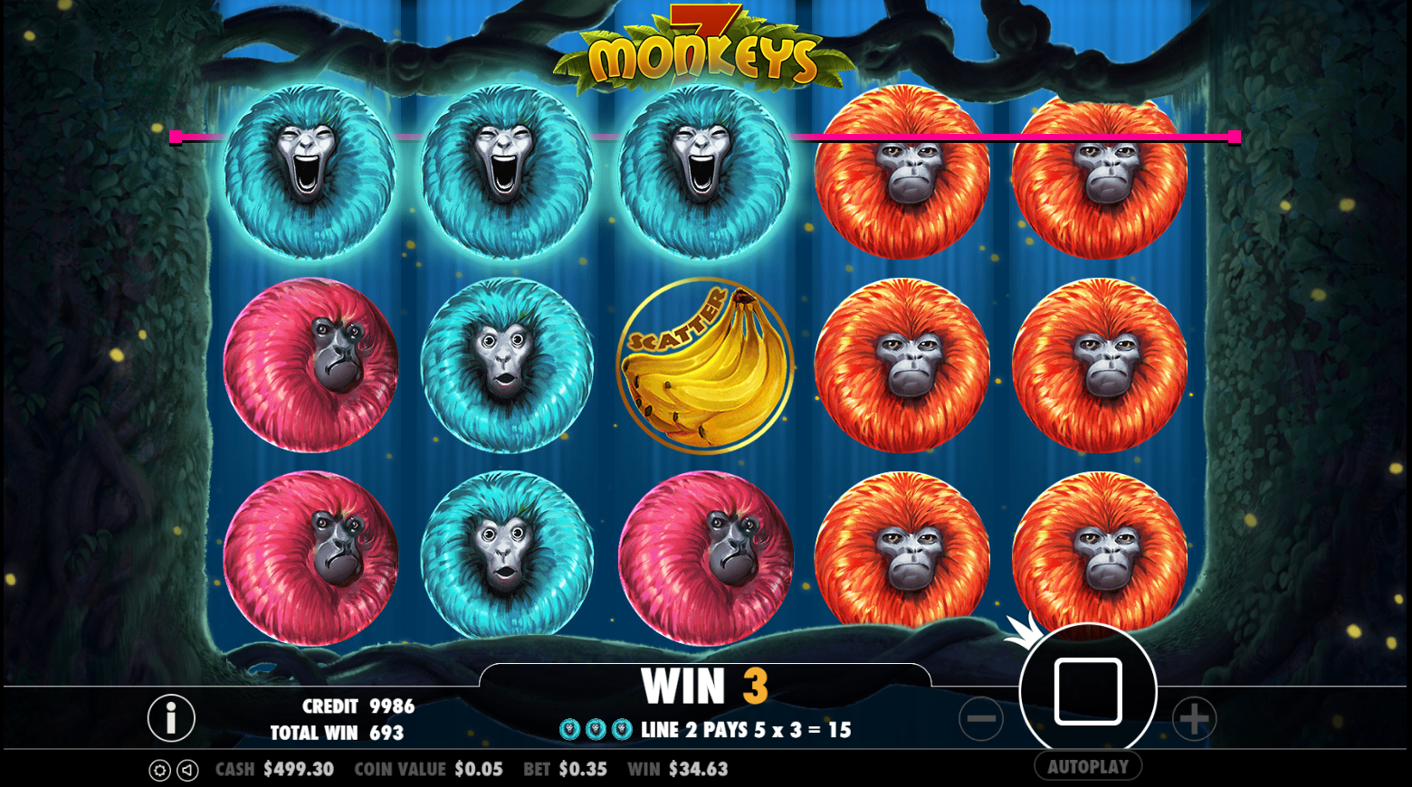 7 Monkeys - Base game 2