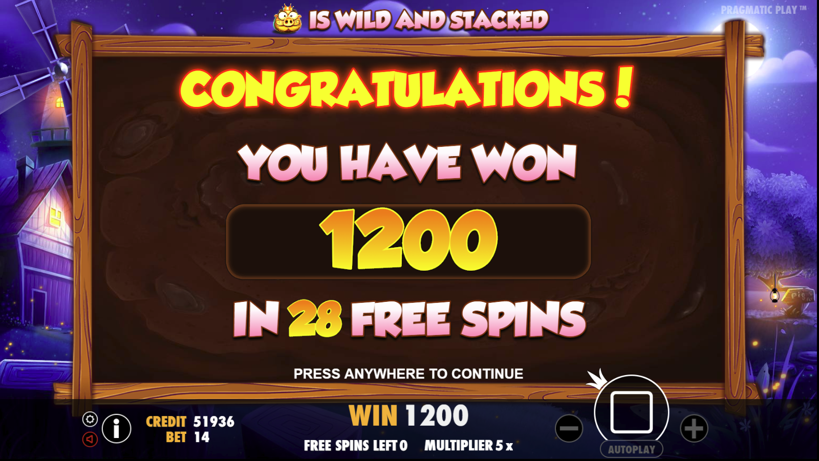 7 Piggies - Free spins 3