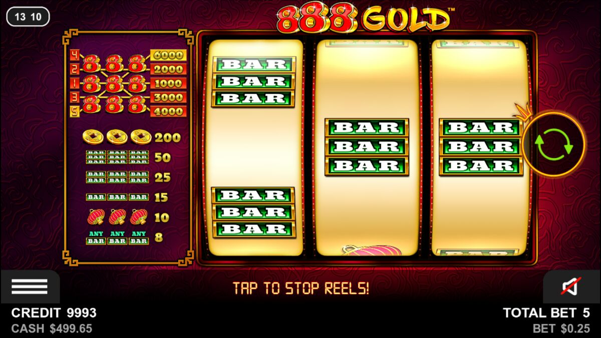 888 Gold - Base game 2