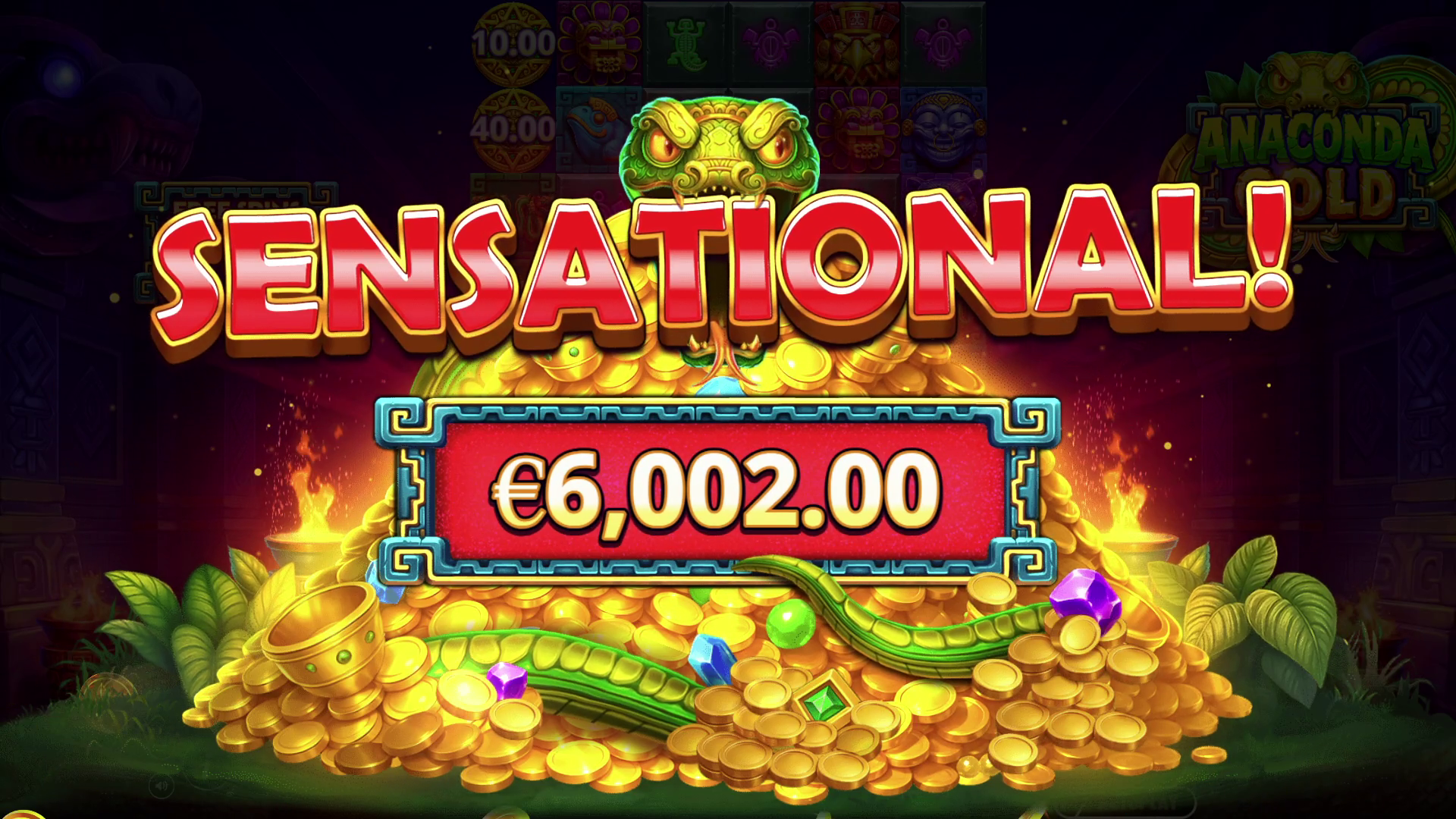 Anaconda Gold - Big win 1