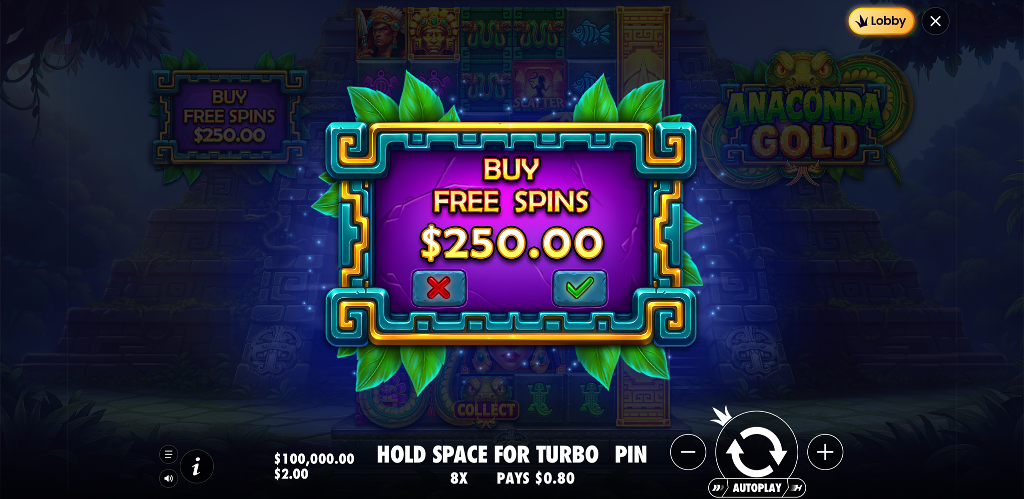 Anaconda Gold - Buy bonus 1