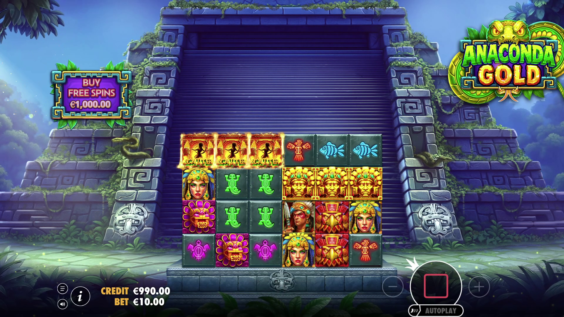 Anaconda Gold - Free spins 7