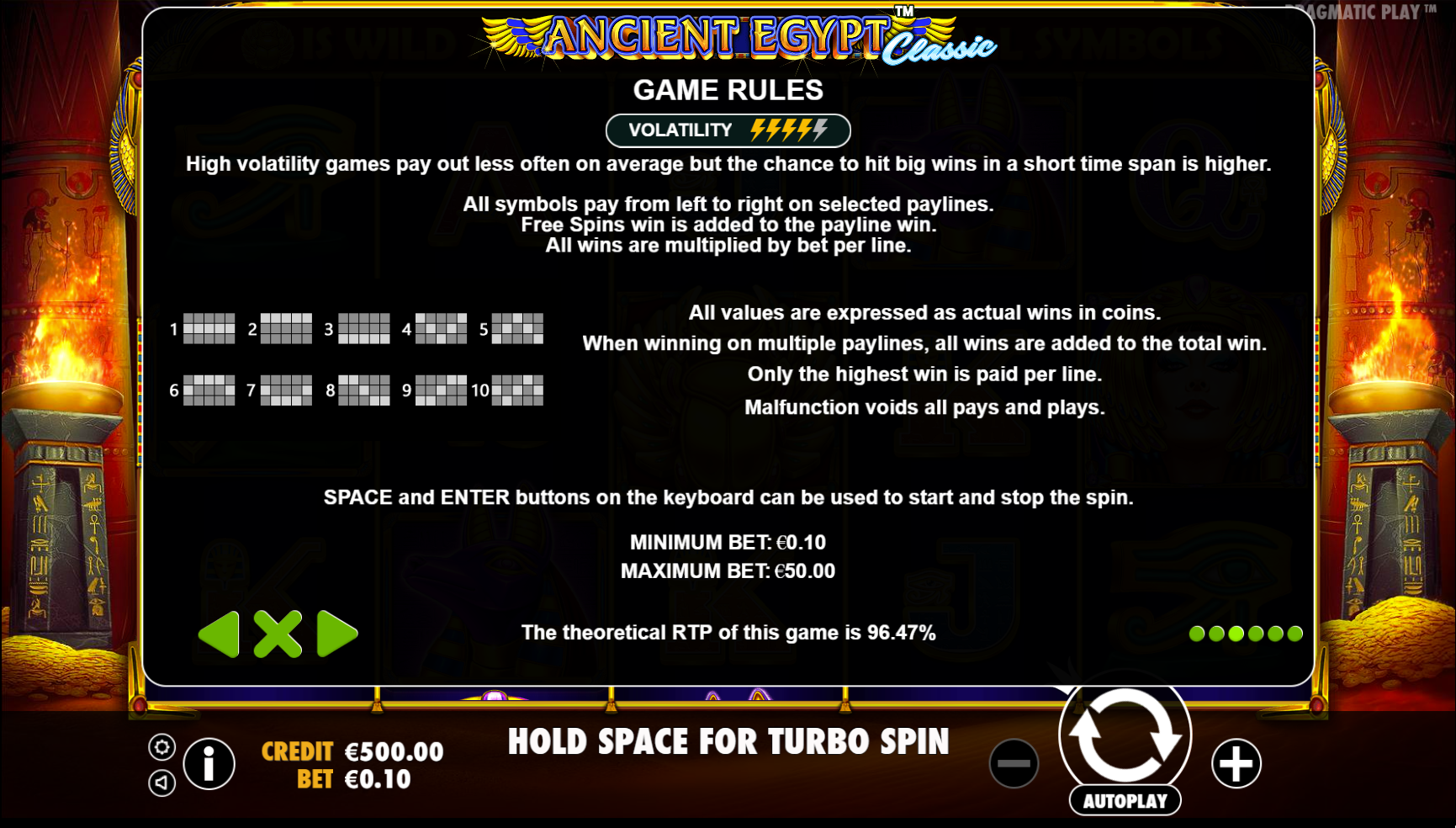 Ancient Egypt Classic - Game rules 2