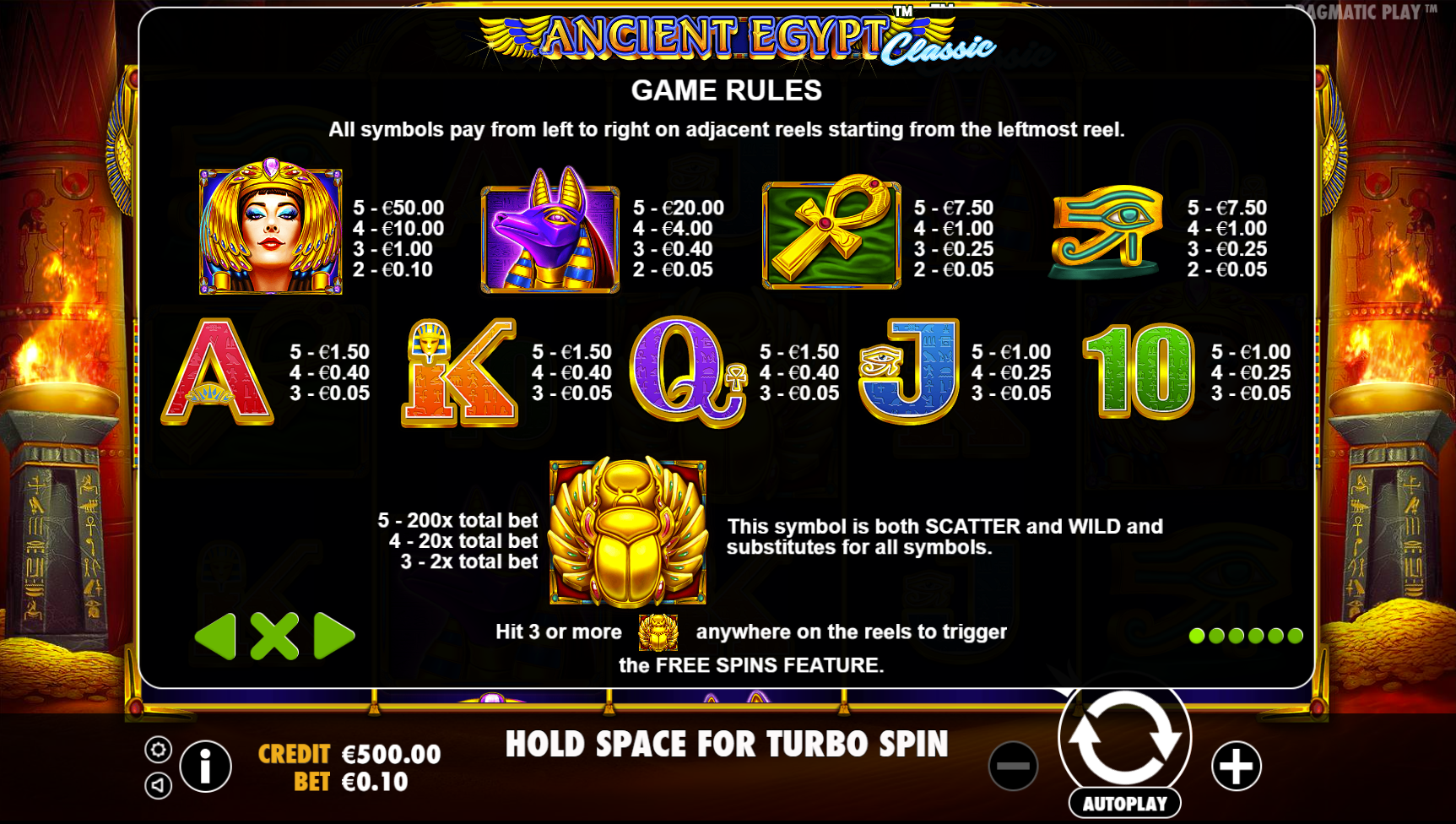 Ancient Egypt Classic - Game rules 3