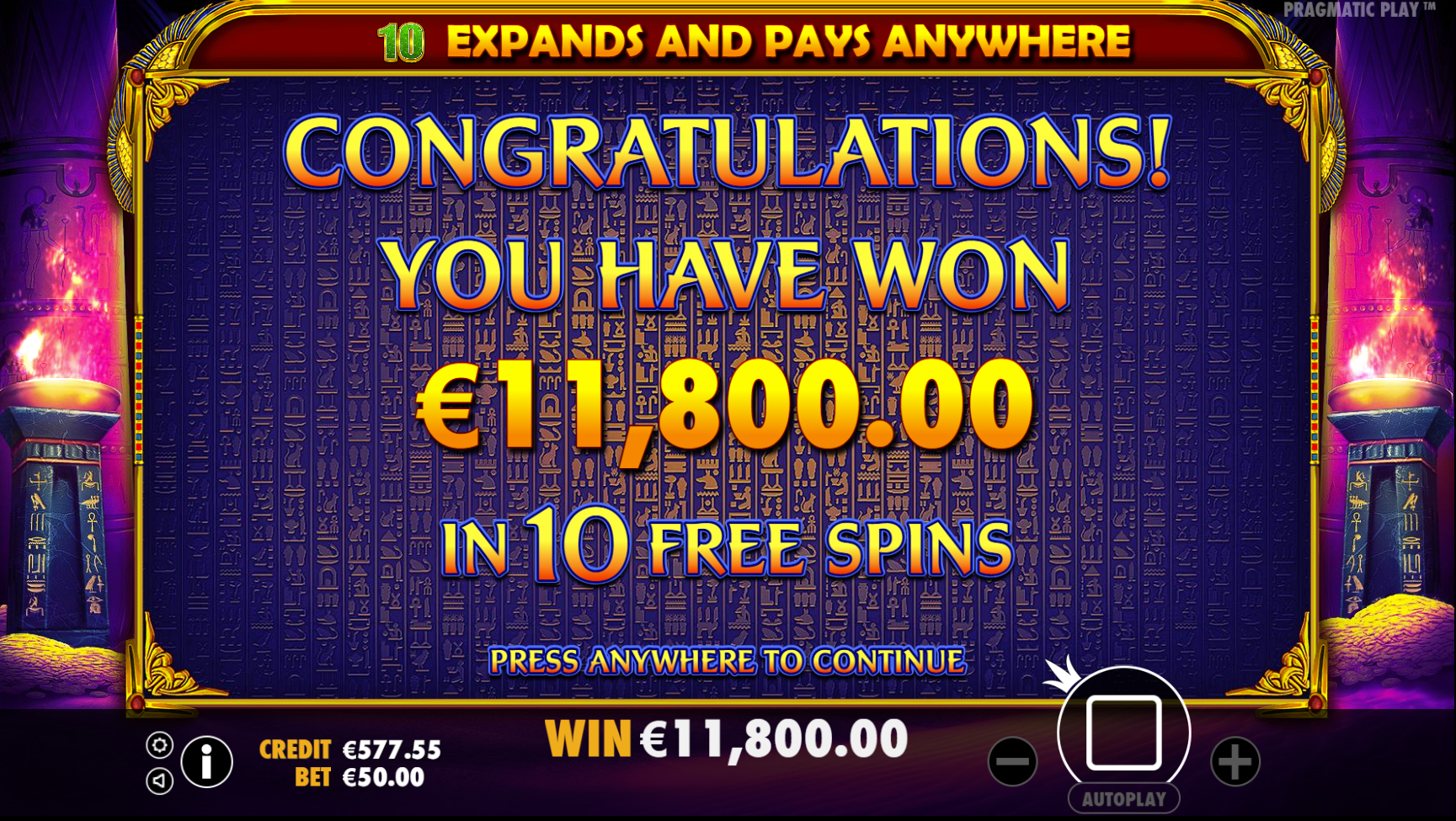 Ancient Egypt Classic - Free spins 2