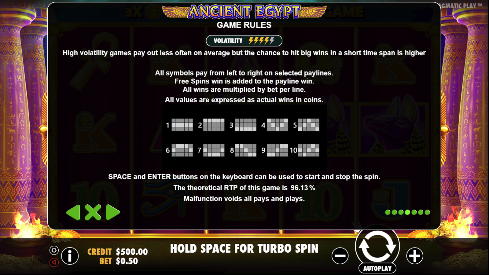 Ancient Egypt - Game rules 1