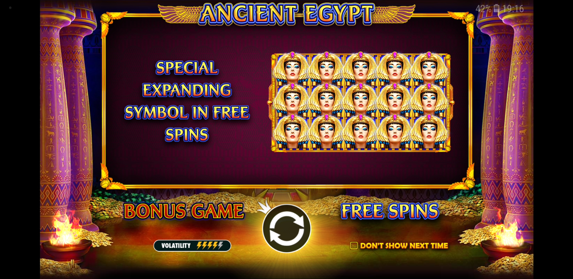 Ancient Egypt - Free spins 2