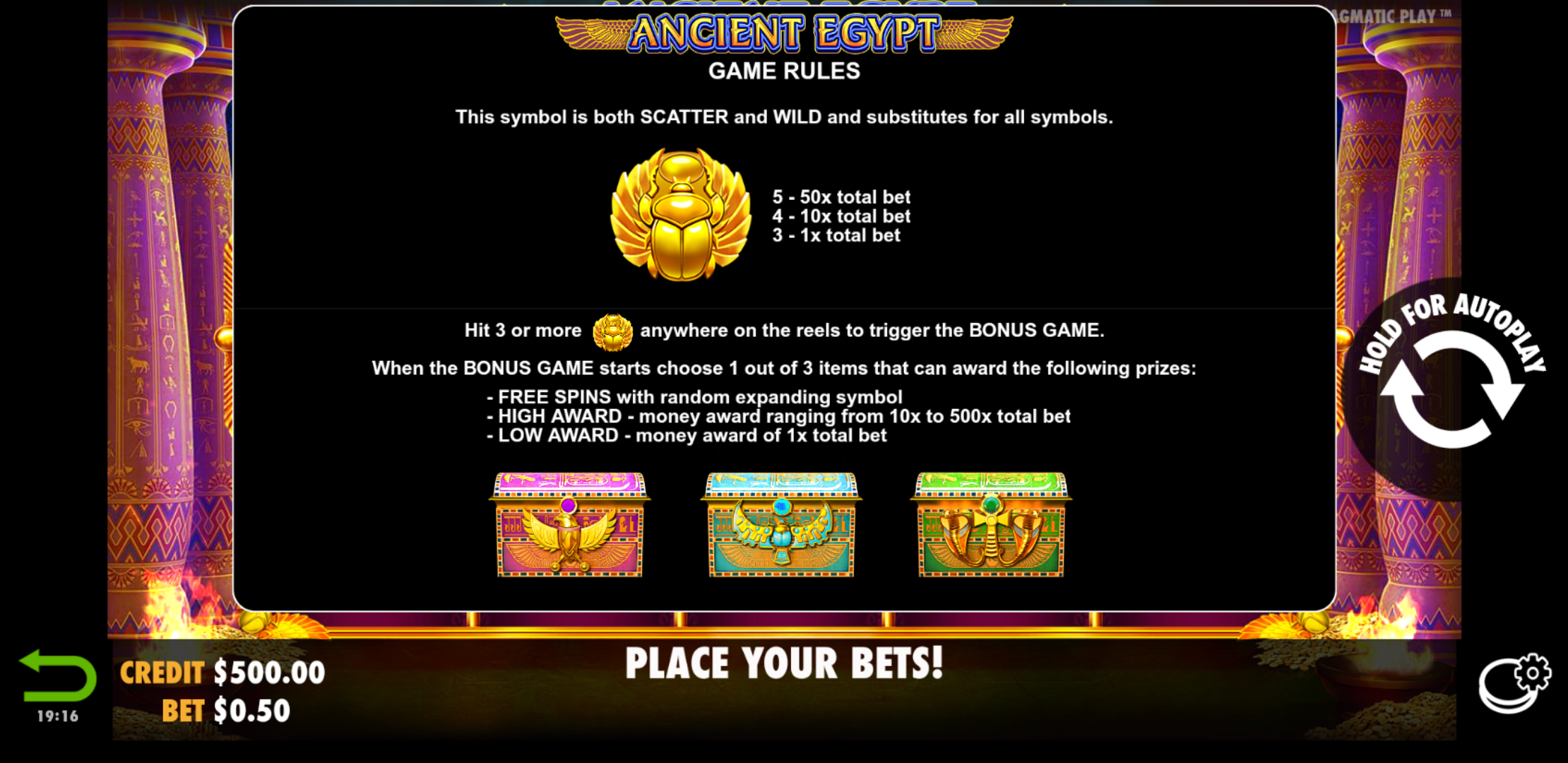Ancient Egypt - Game rules 5