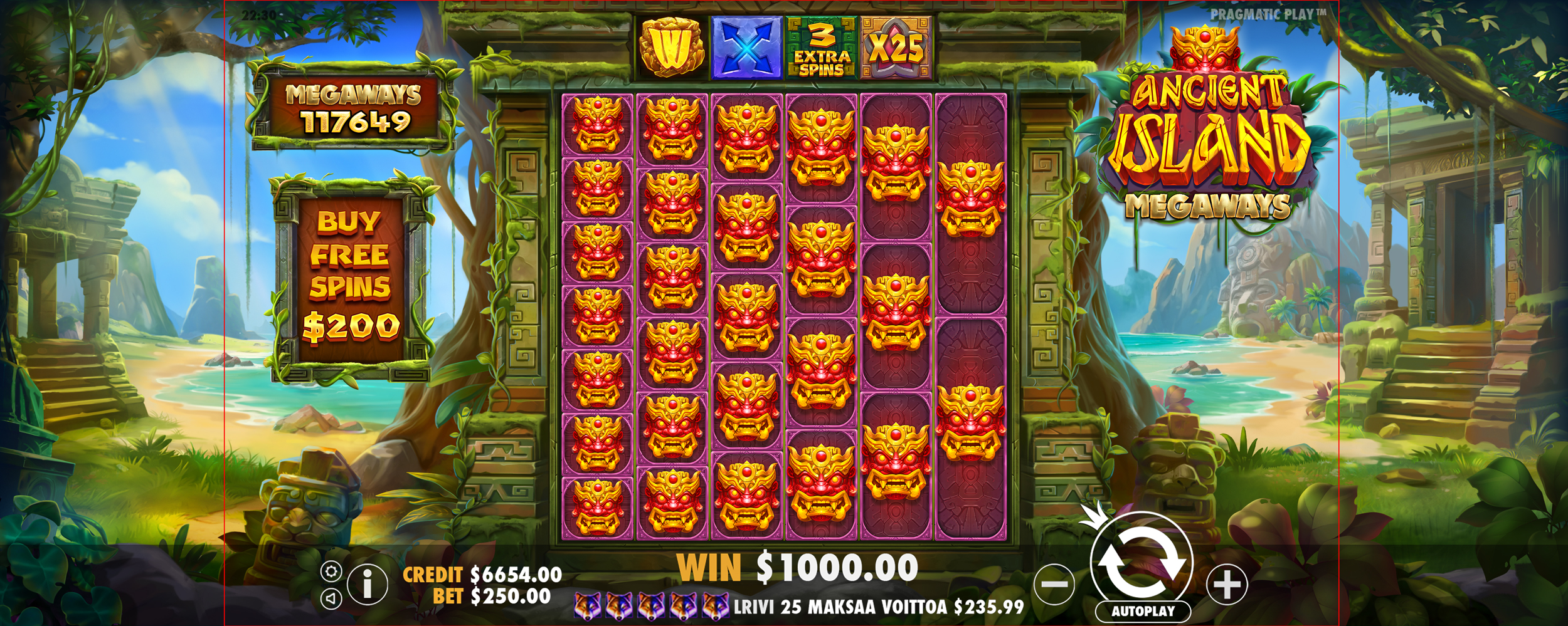 Ancient Island Megaways - Big win 7