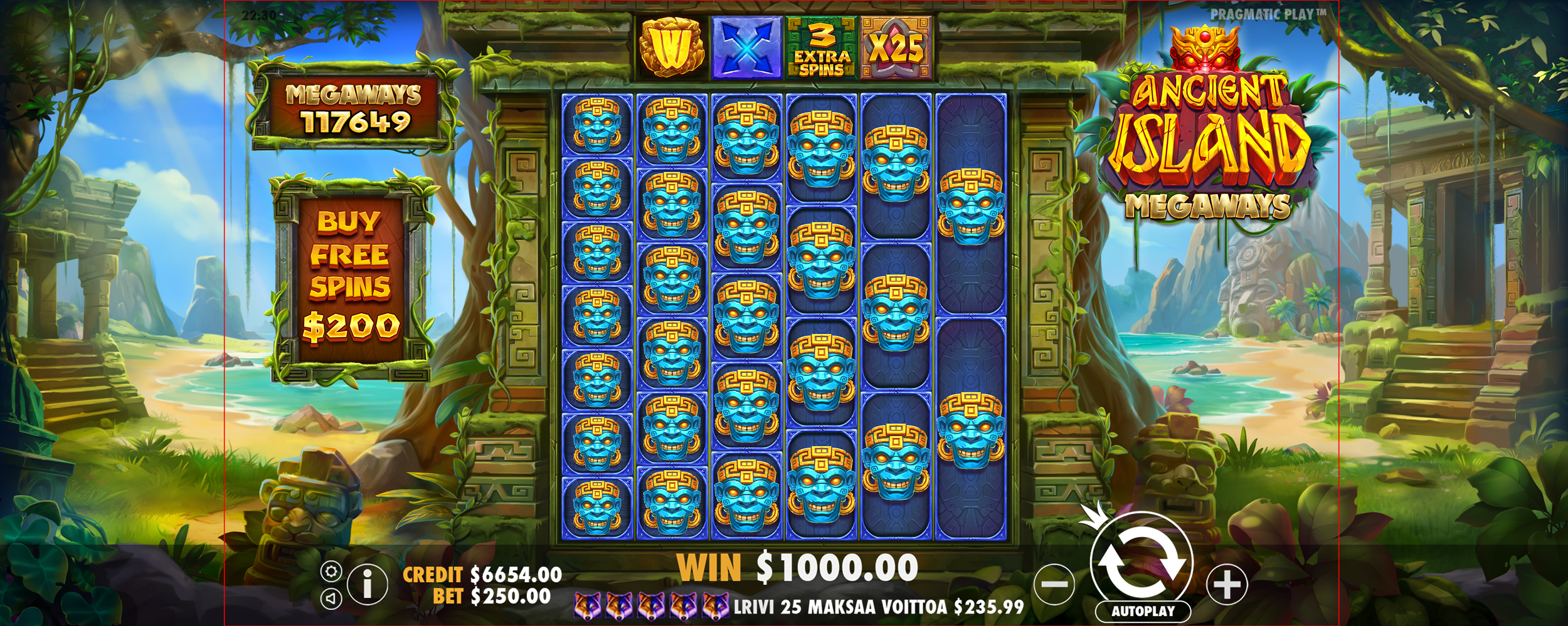 Ancient Island Megaways - Big win 8