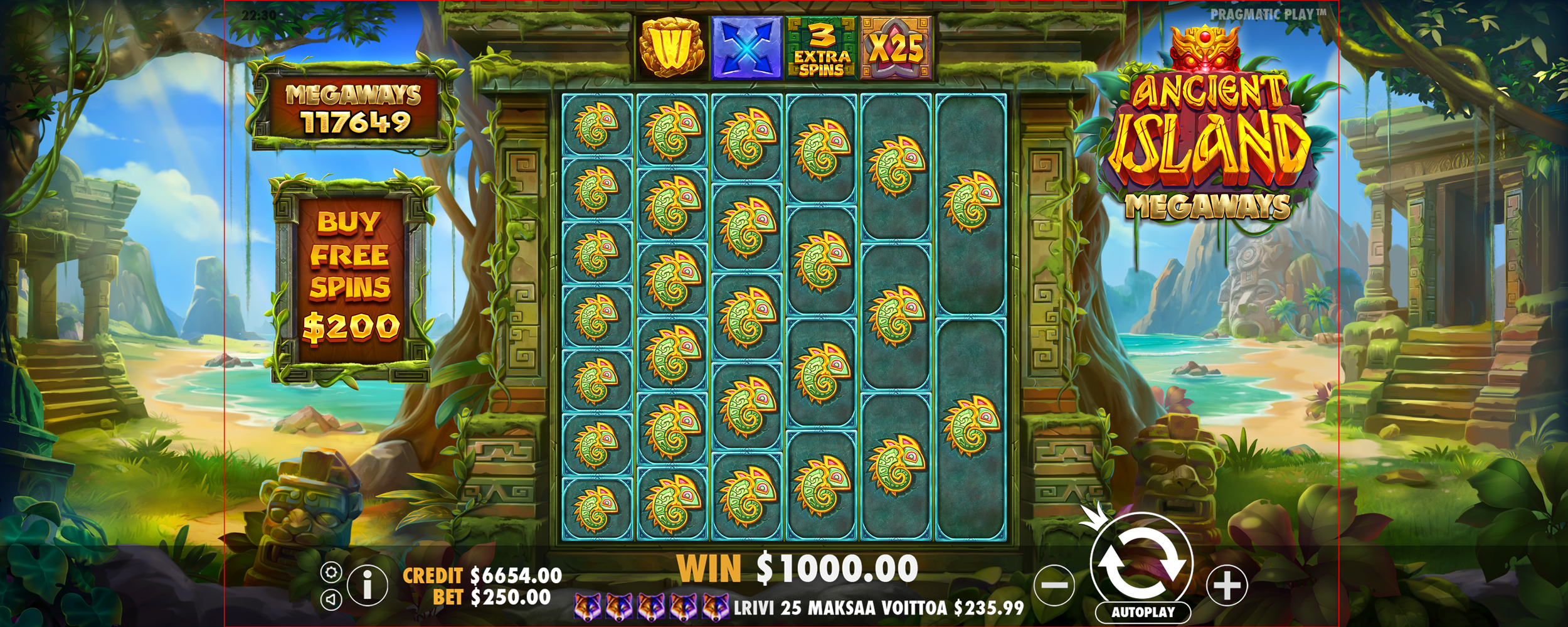 Ancient Island Megaways - Big win 9