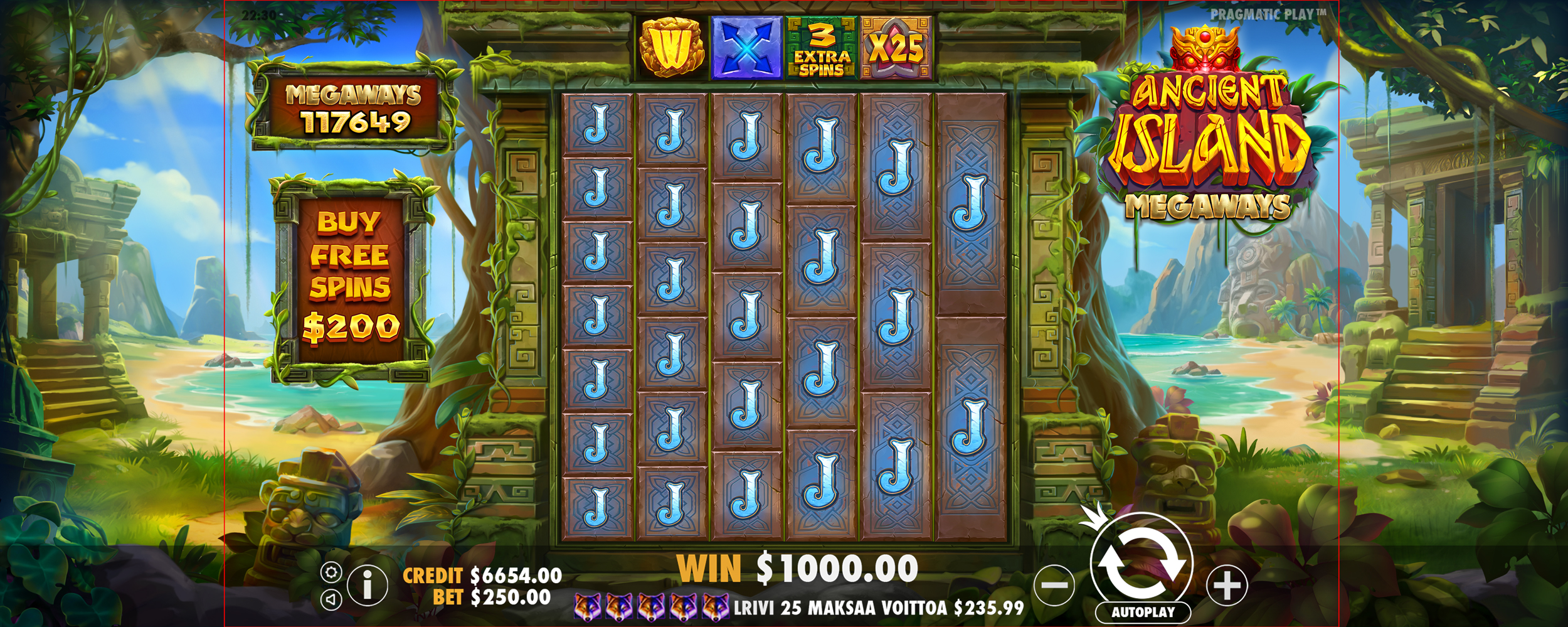 Ancient Island Megaways - Buy bonus 4