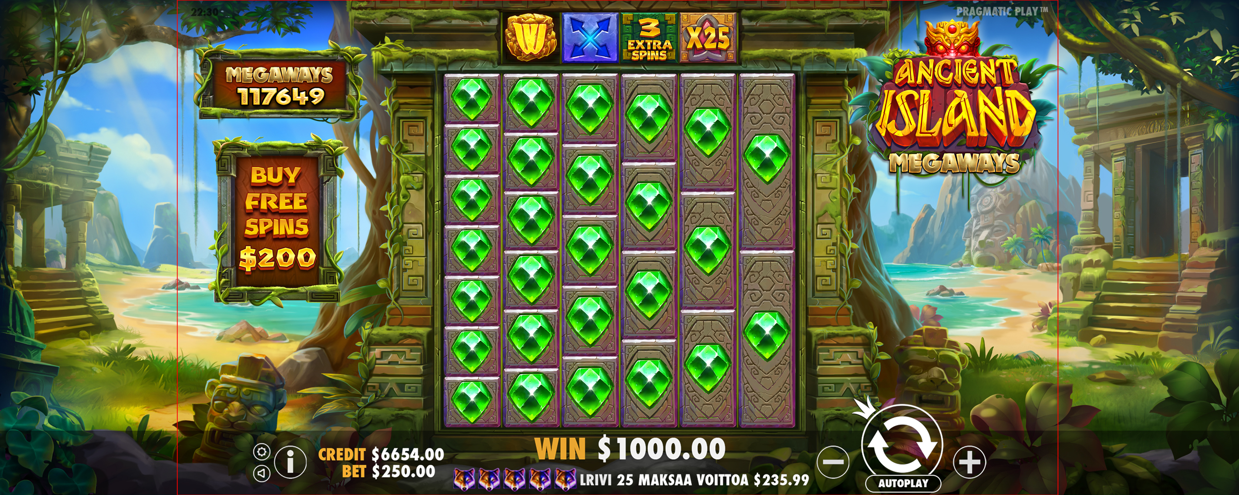 Ancient Island Megaways - Big win 14