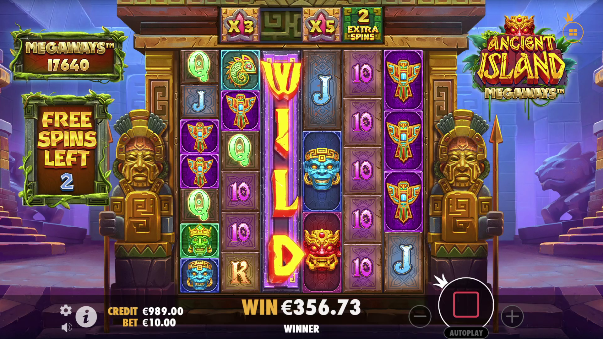 Ancient Island Megaways - Big win 15