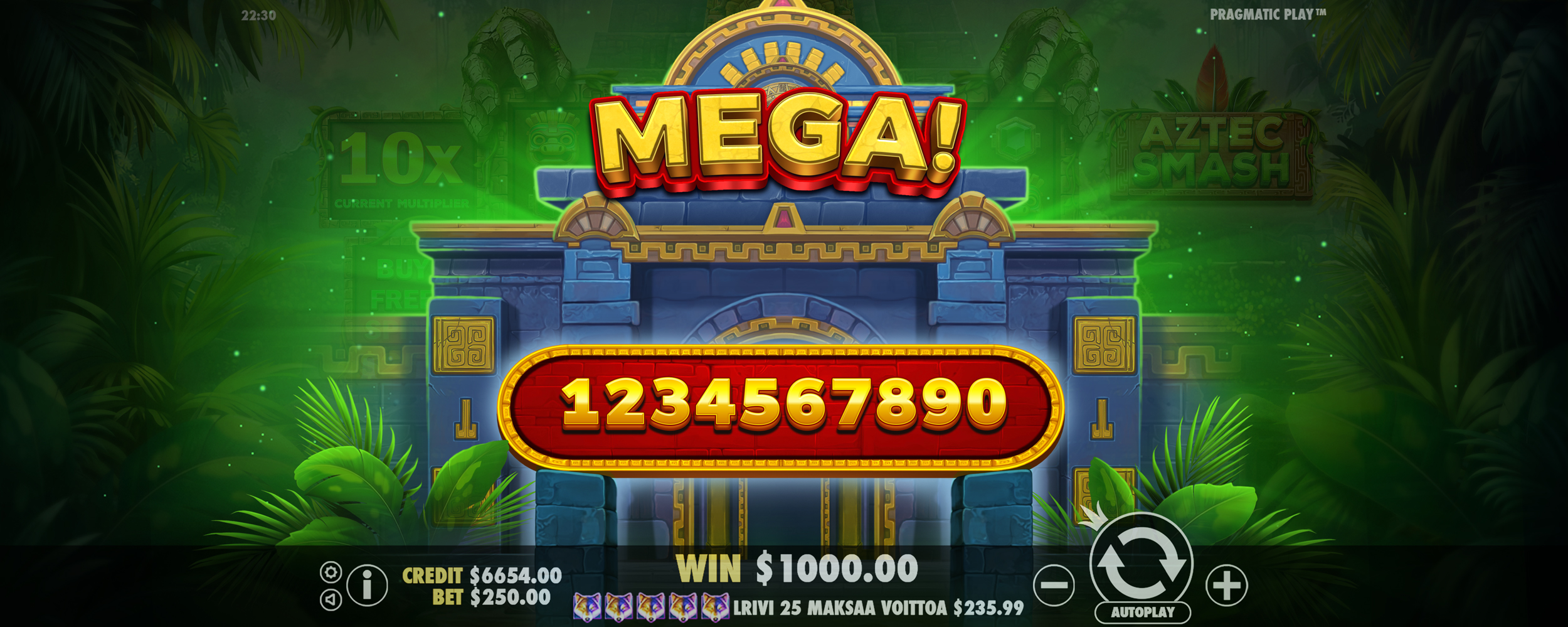 Aztec Smash - Big win 3