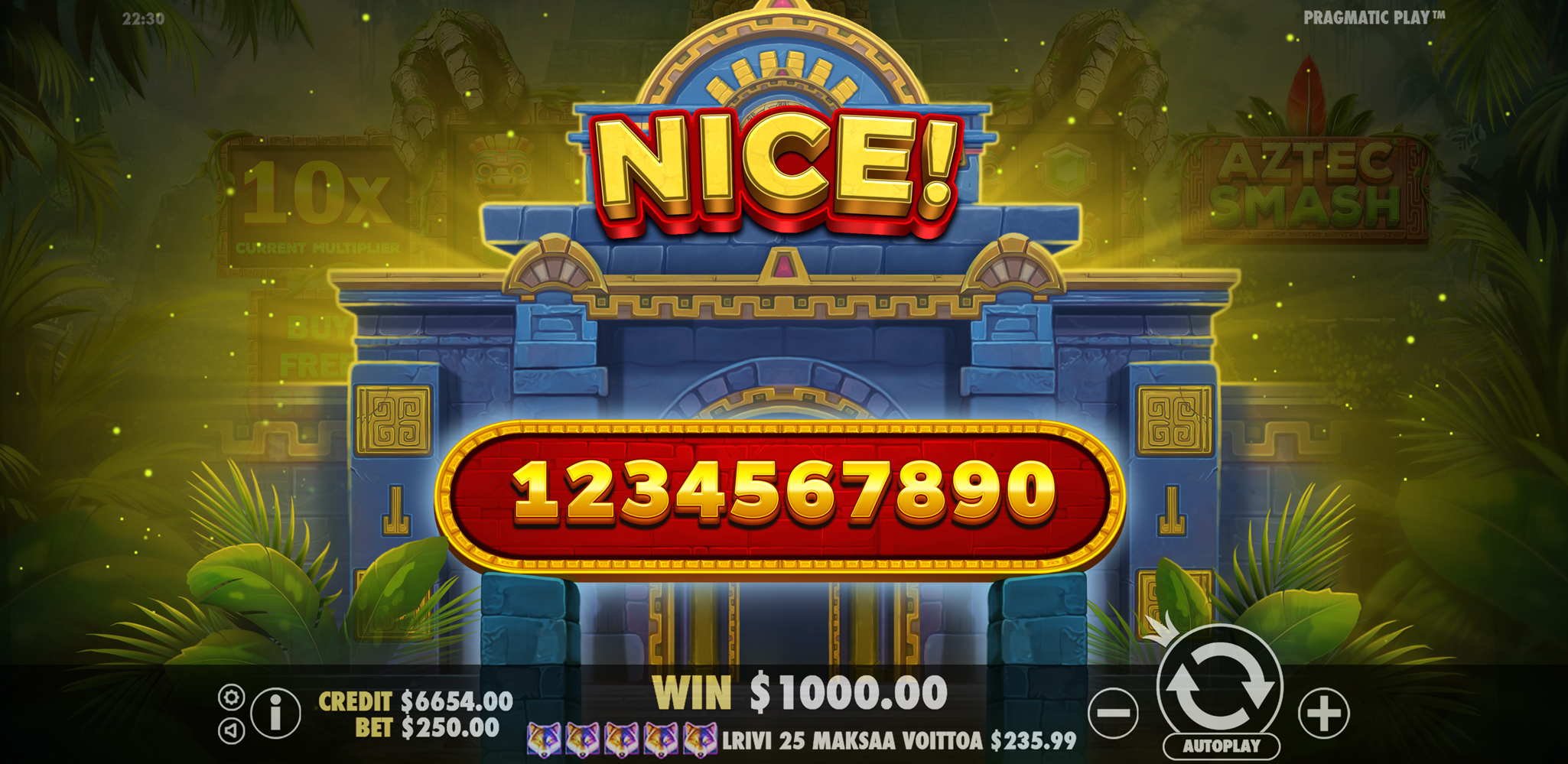 Aztec Smash - Big win 4