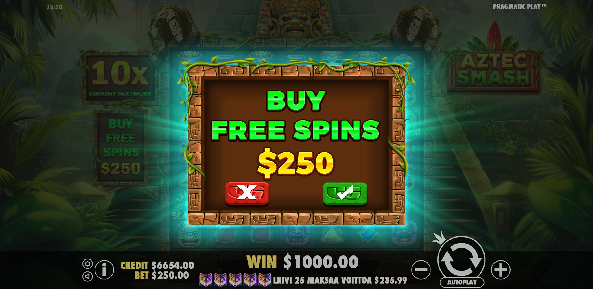 Aztec Smash - Buy bonus 1