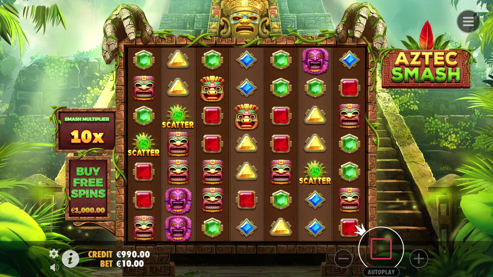 Aztec Smash - Free spins 5