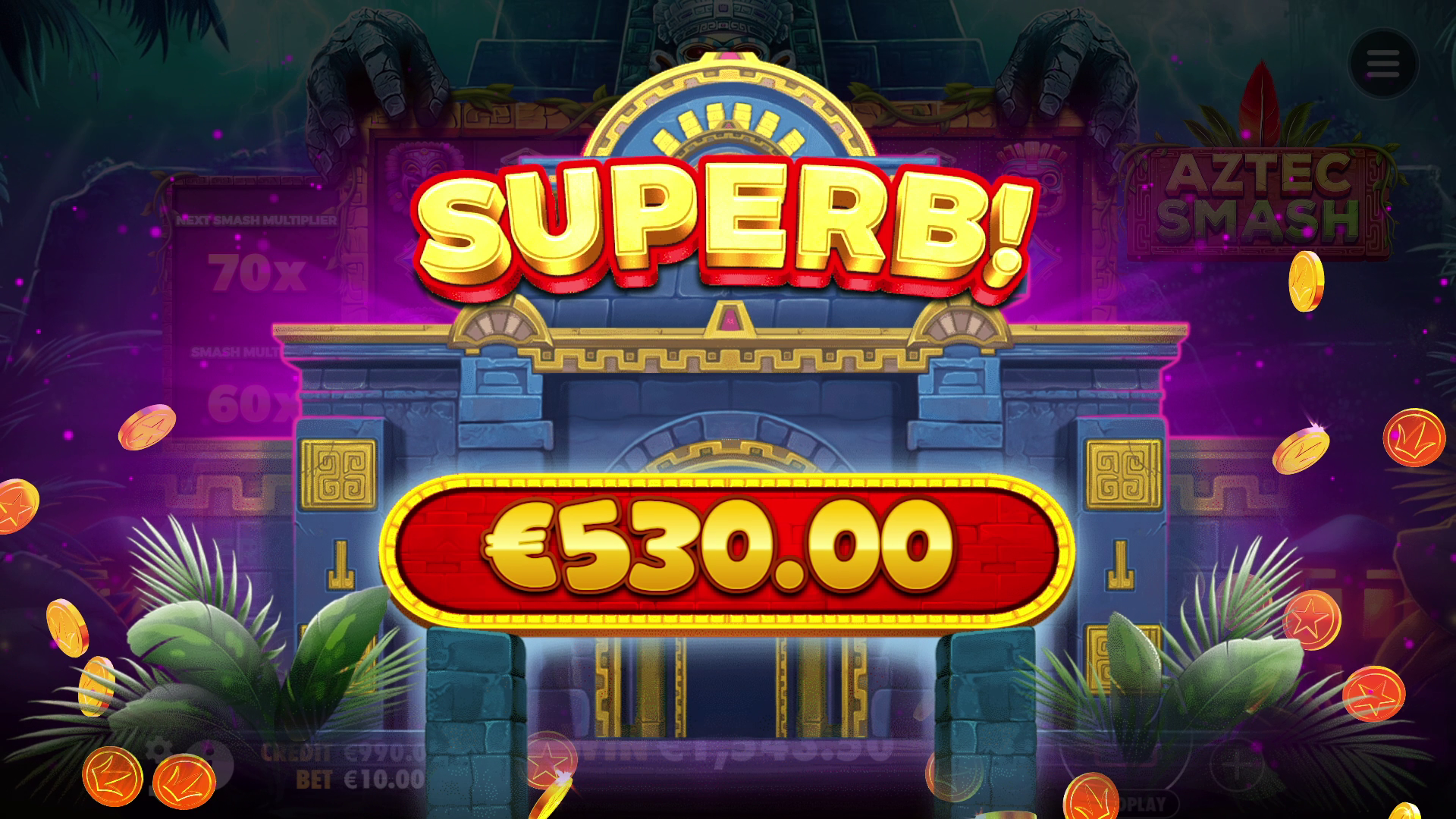 Aztec Smash - Big win 11