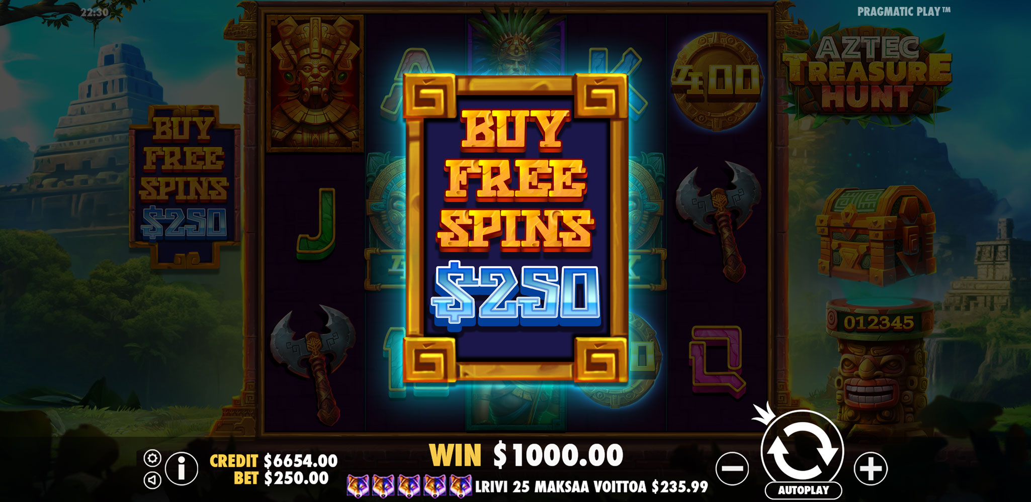 Aztec Treasure Hunt - Buy bonus 1