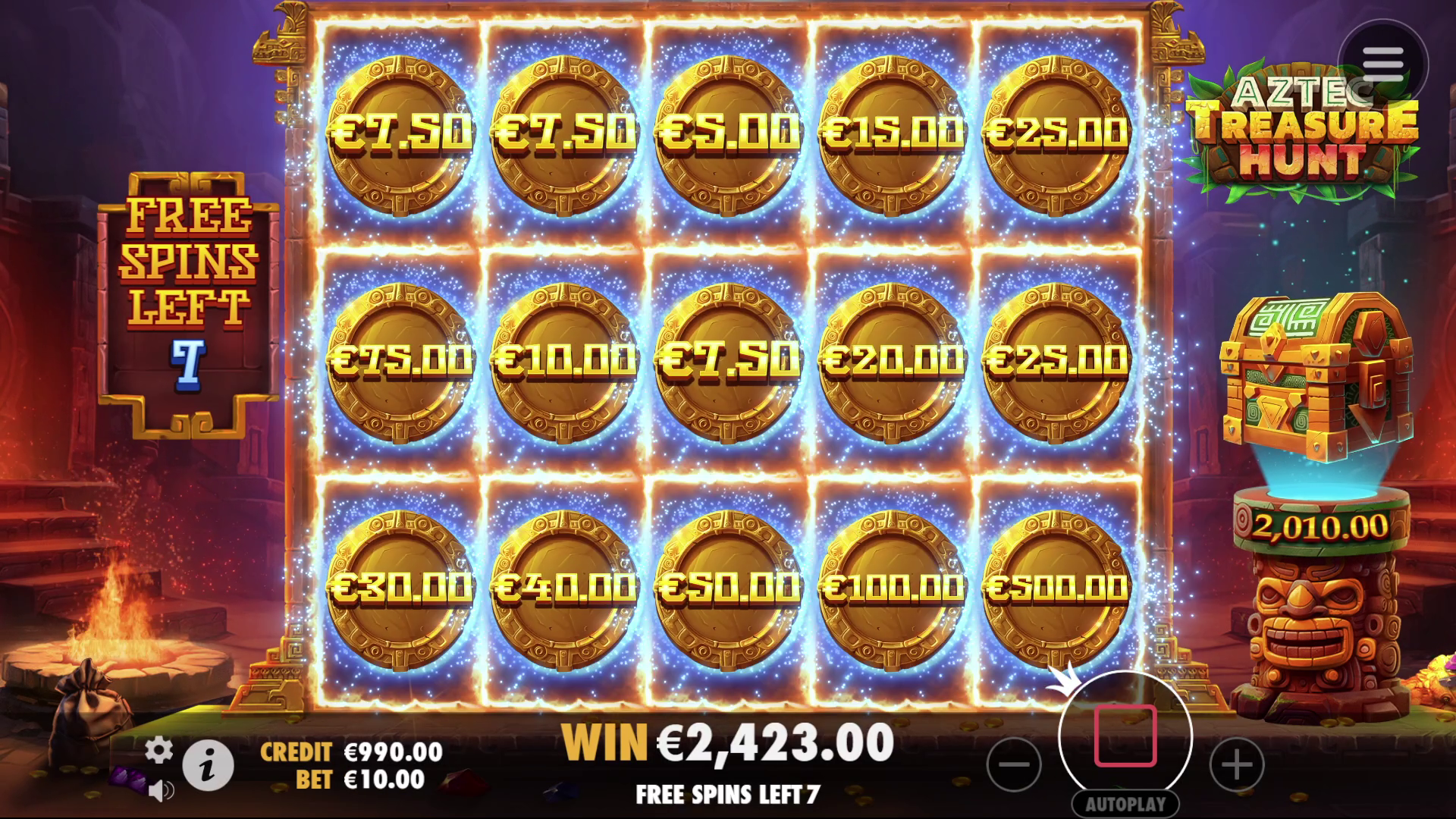 Aztec Treasure Hunt - Free spins 3