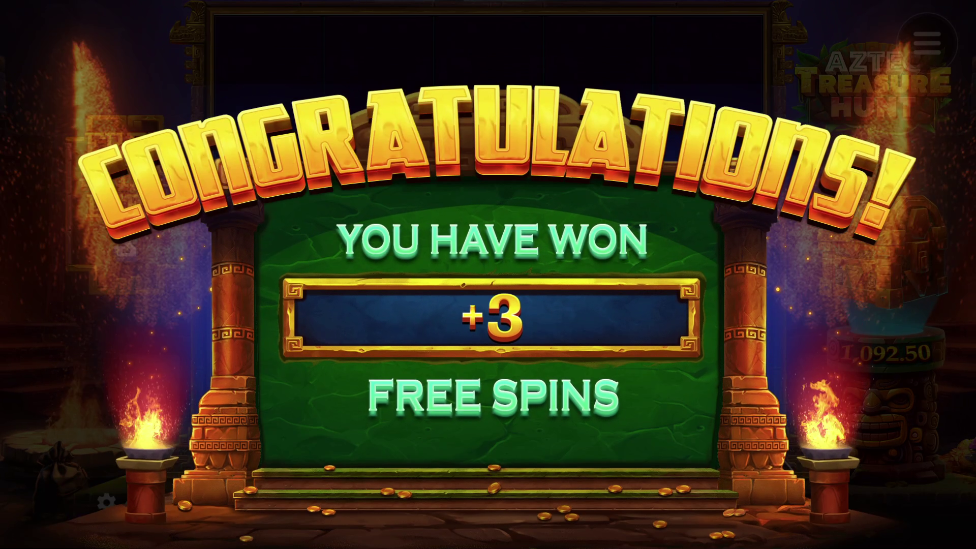 Aztec Treasure Hunt - Free spins 6