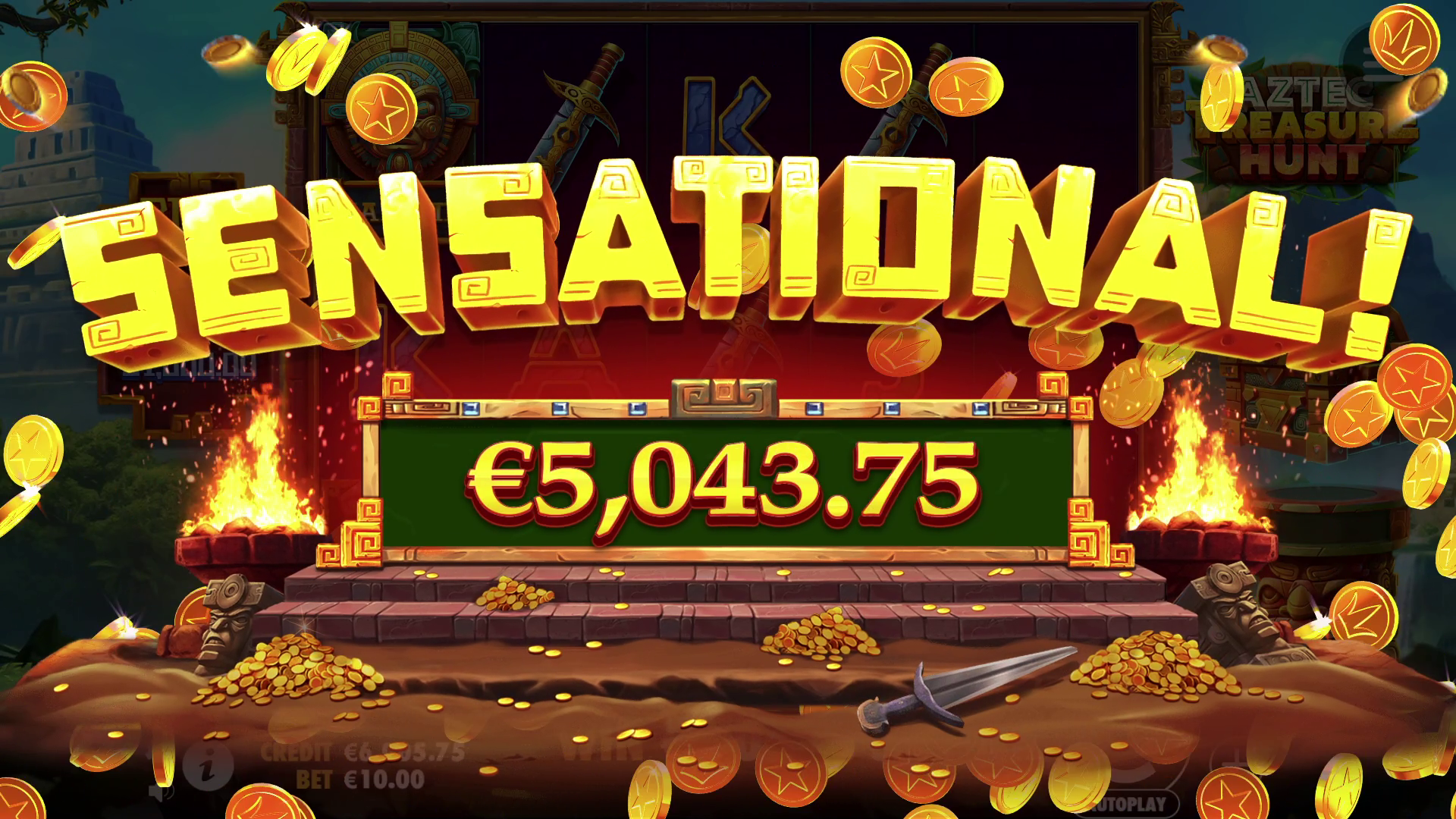 Aztec Treasure Hunt - Big win 15