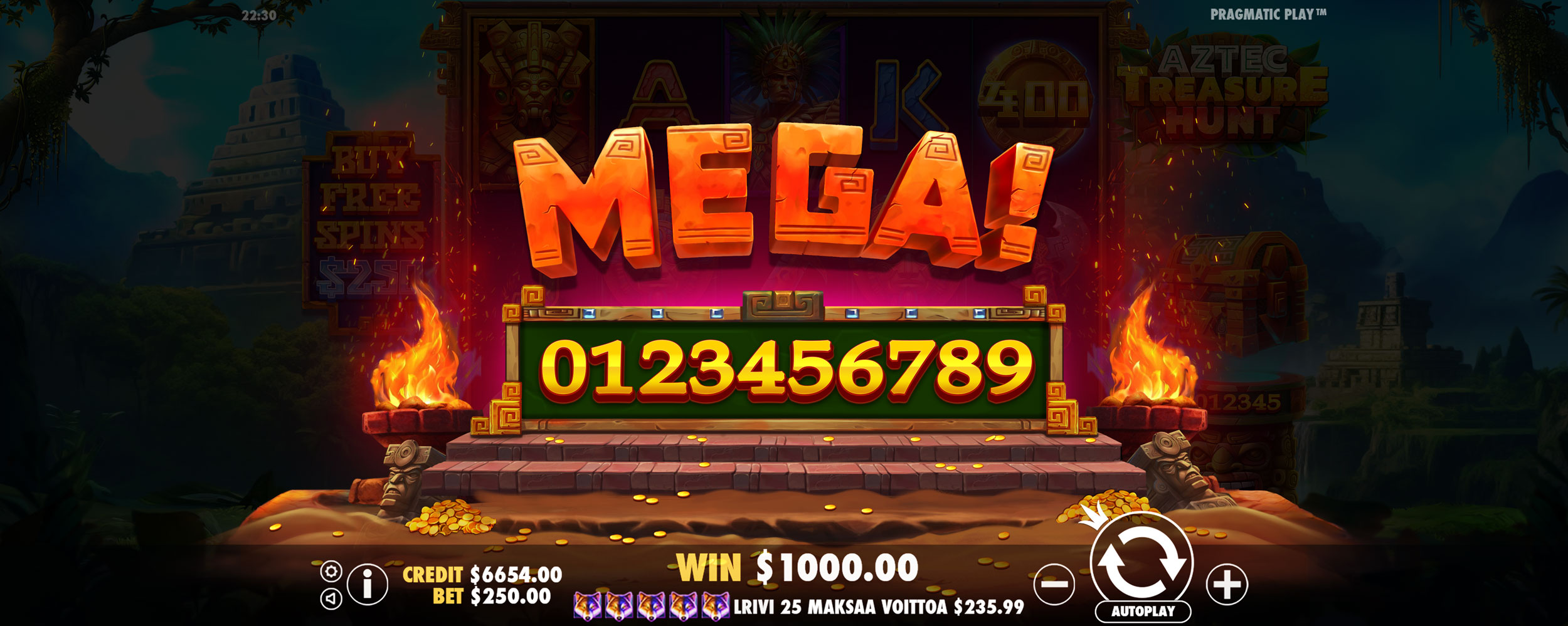 Aztec Treasure Hunt - Big win 19