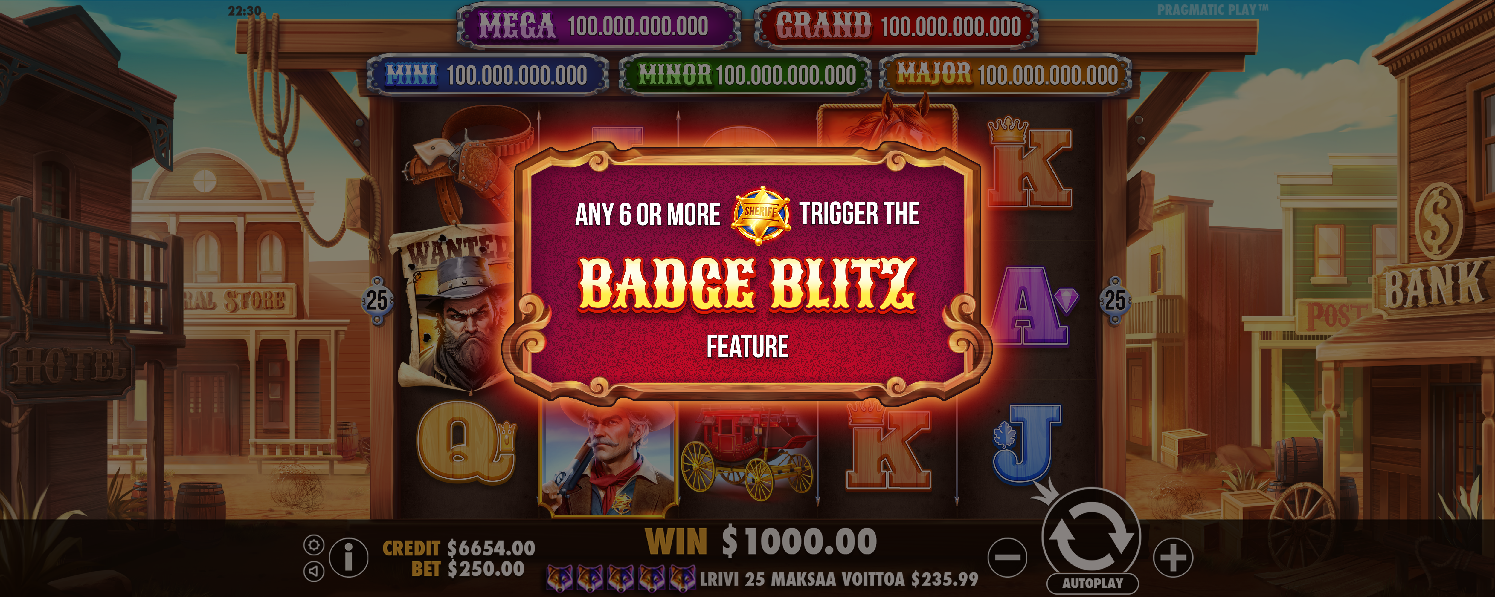 Badge Blitz - Buy bonus