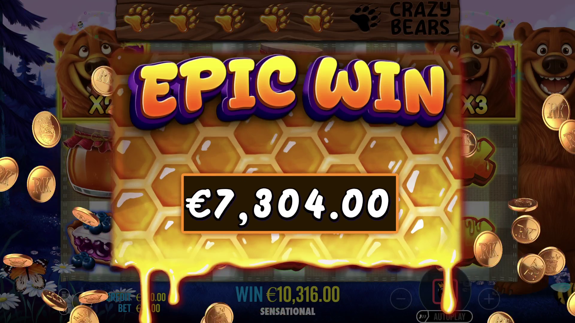 Bear Crazy - Big win 1
