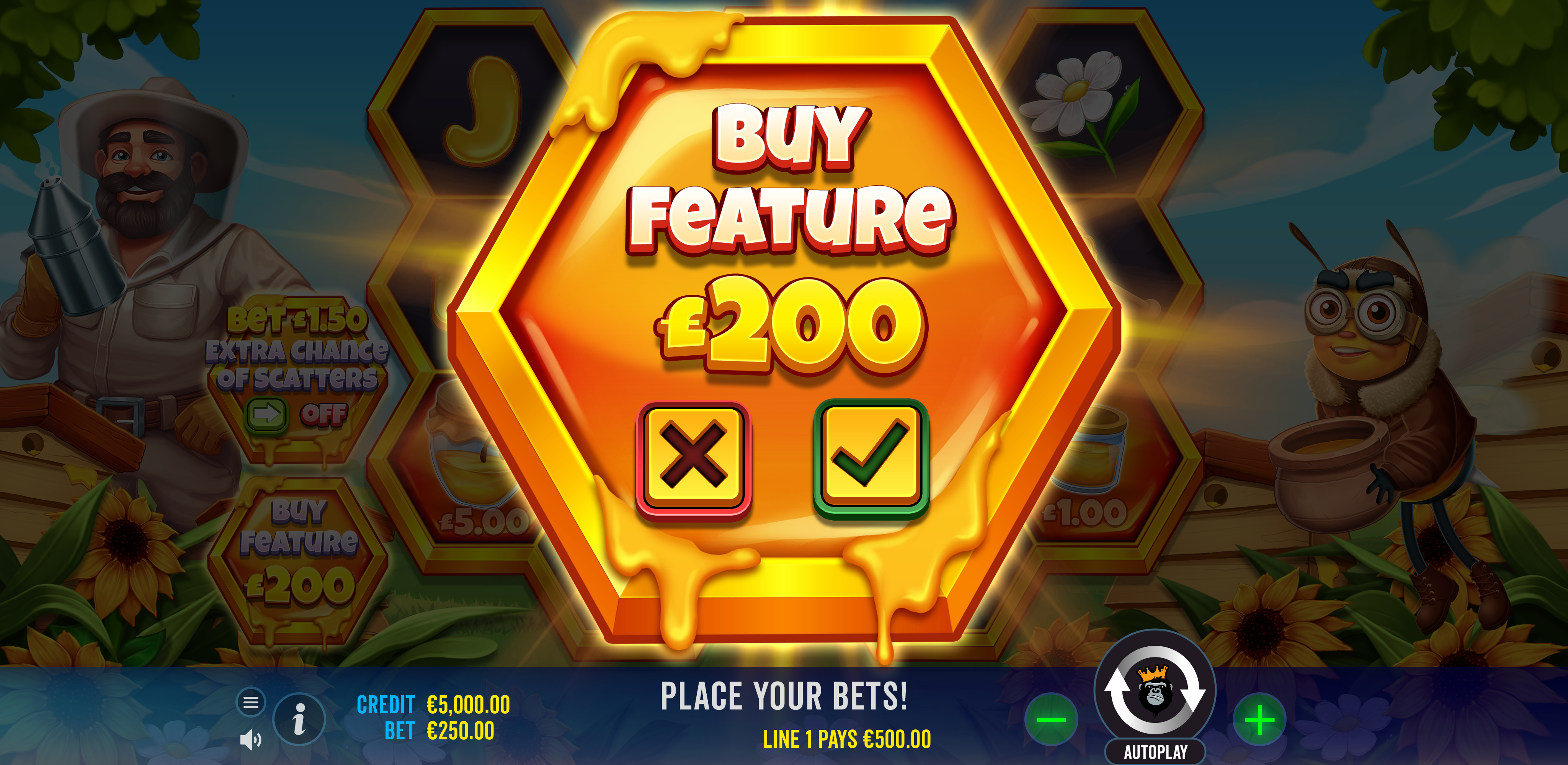 Bee Keeper - Free spins 4