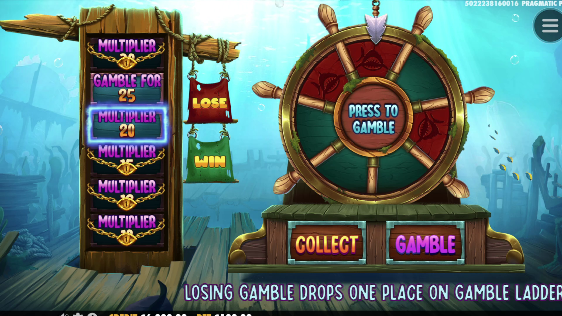 Beware The Deep Megaways - Gameplay