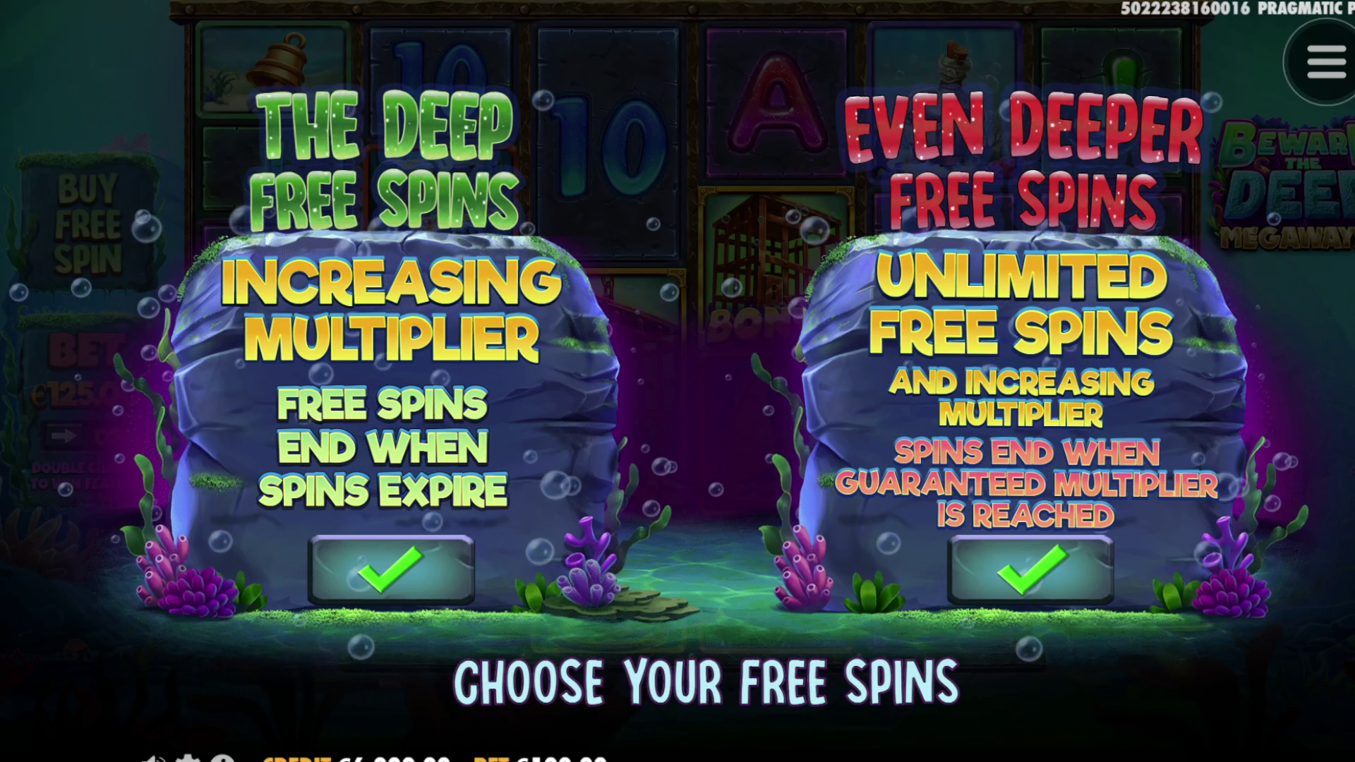 Beware The Deep Megaways - Free spins 3