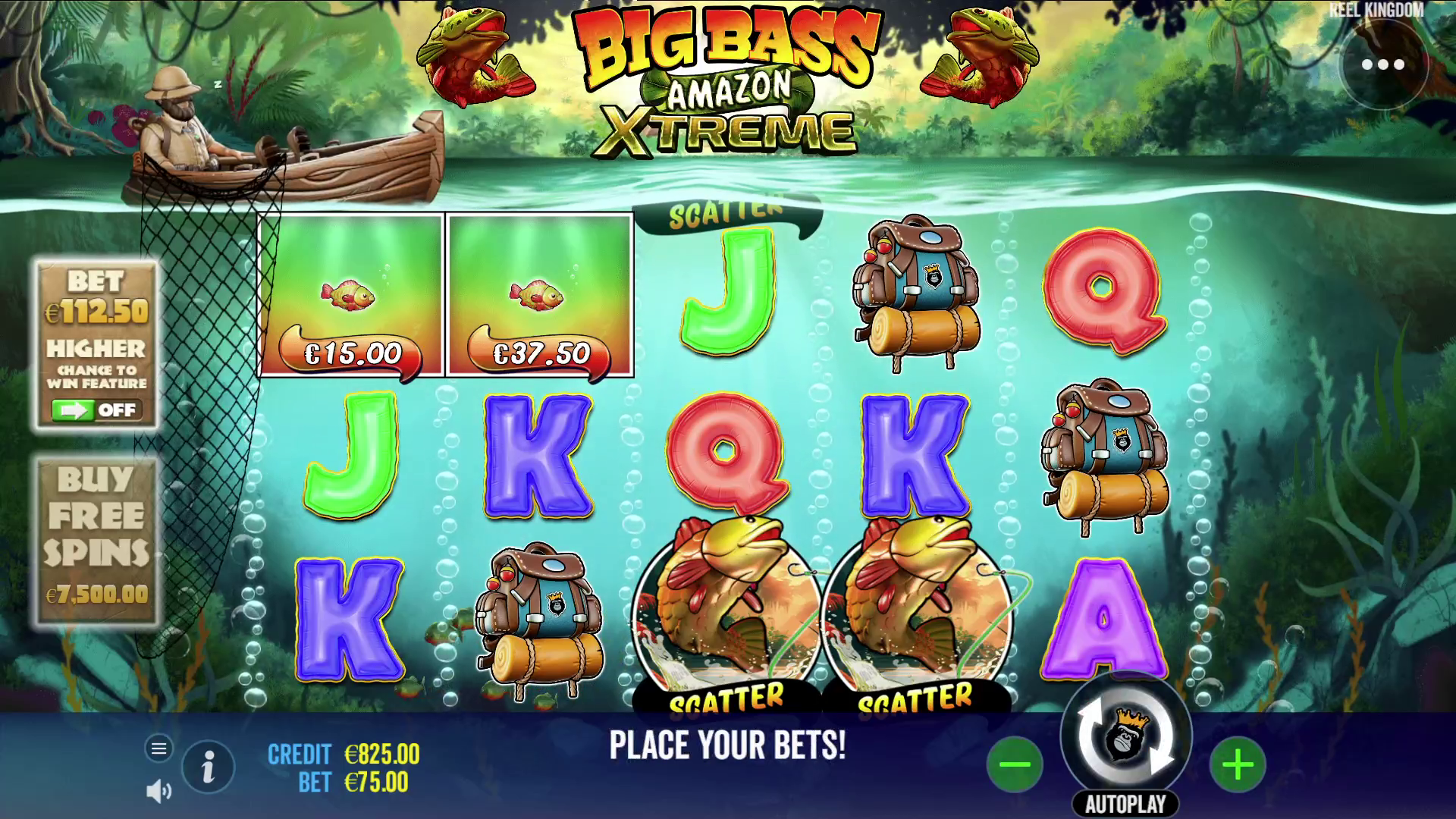 Big Bass Amazon Xtreme - Base game