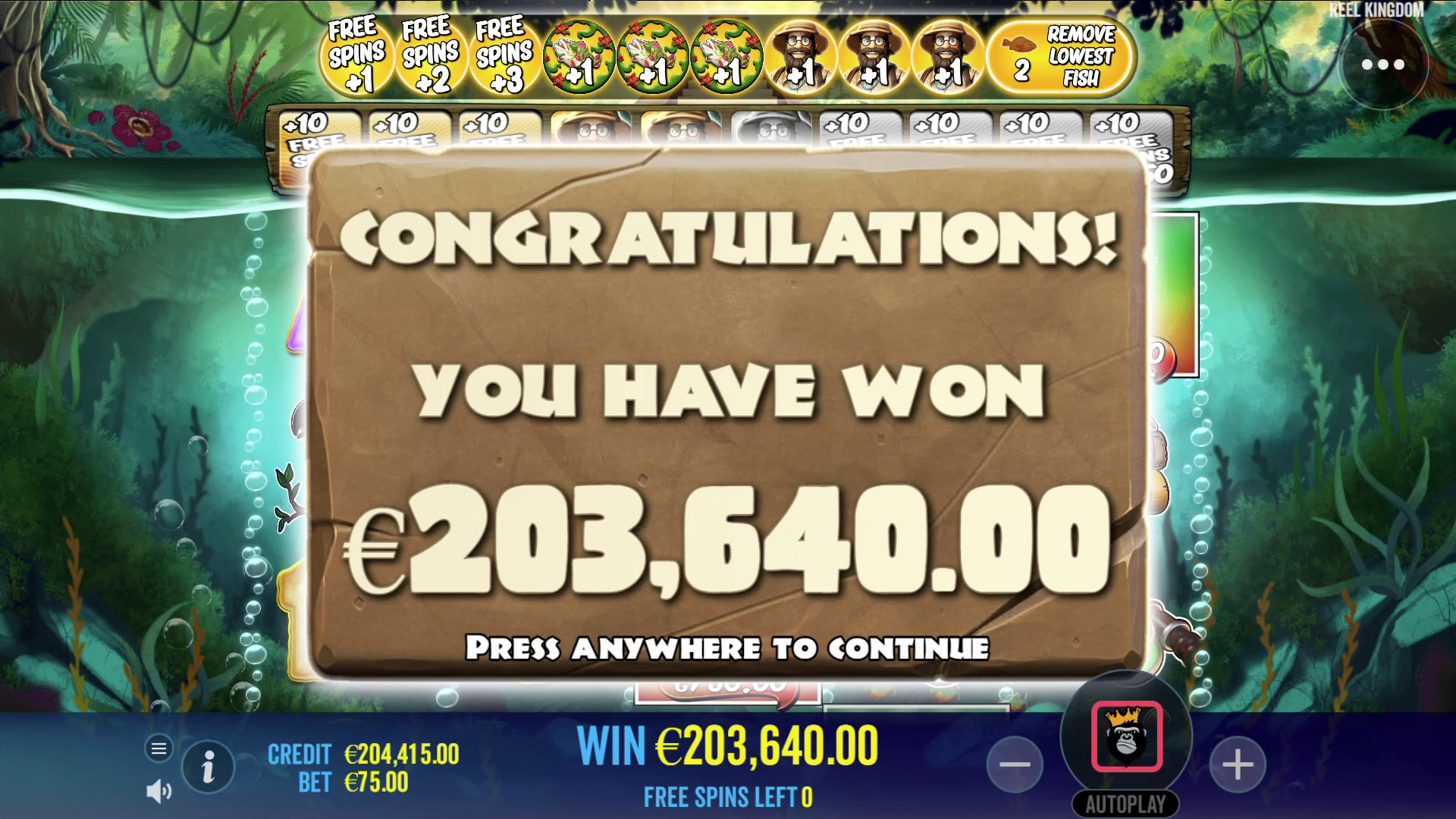 Big Bass Amazon Xtreme - Free spins 1