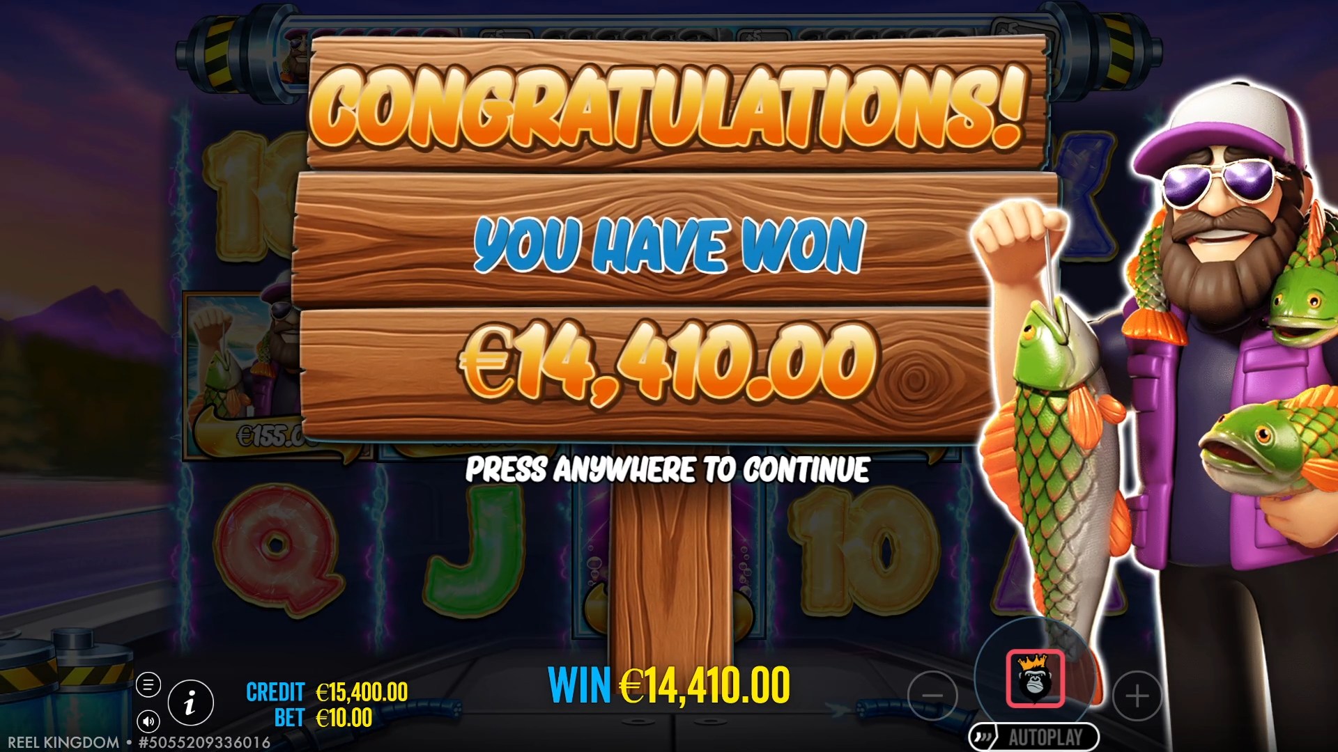 Big Bass Blast - Free spins 1