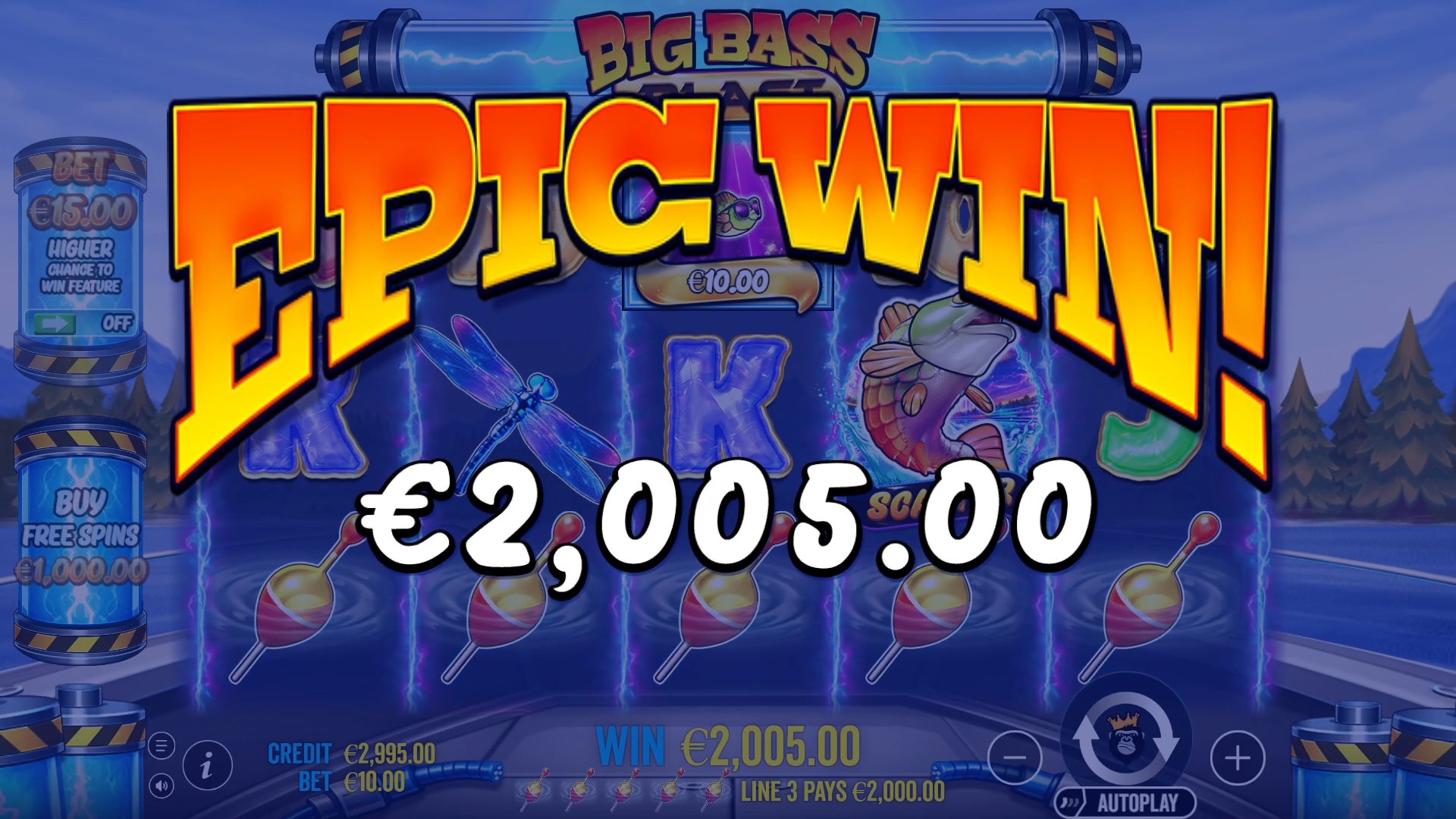 Big Bass Blast - Big win 1