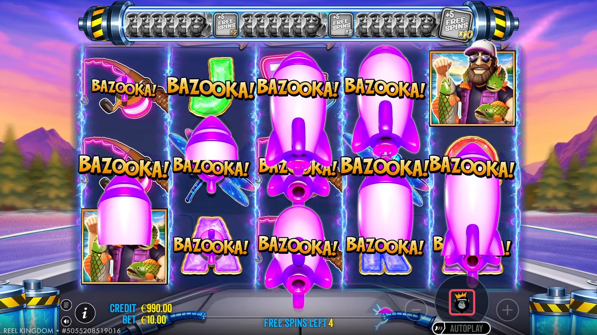 Big Bass Blast - Free spins 3