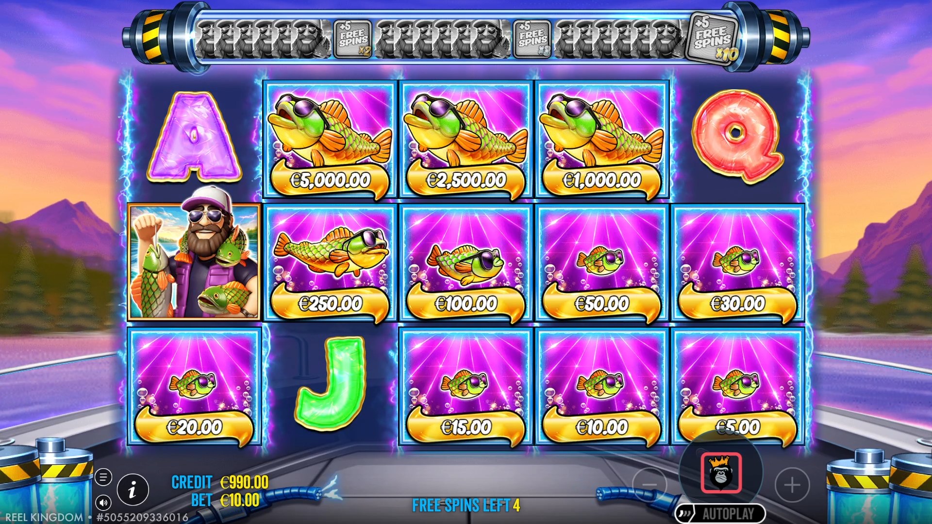 Big Bass Blast - Free spins 4