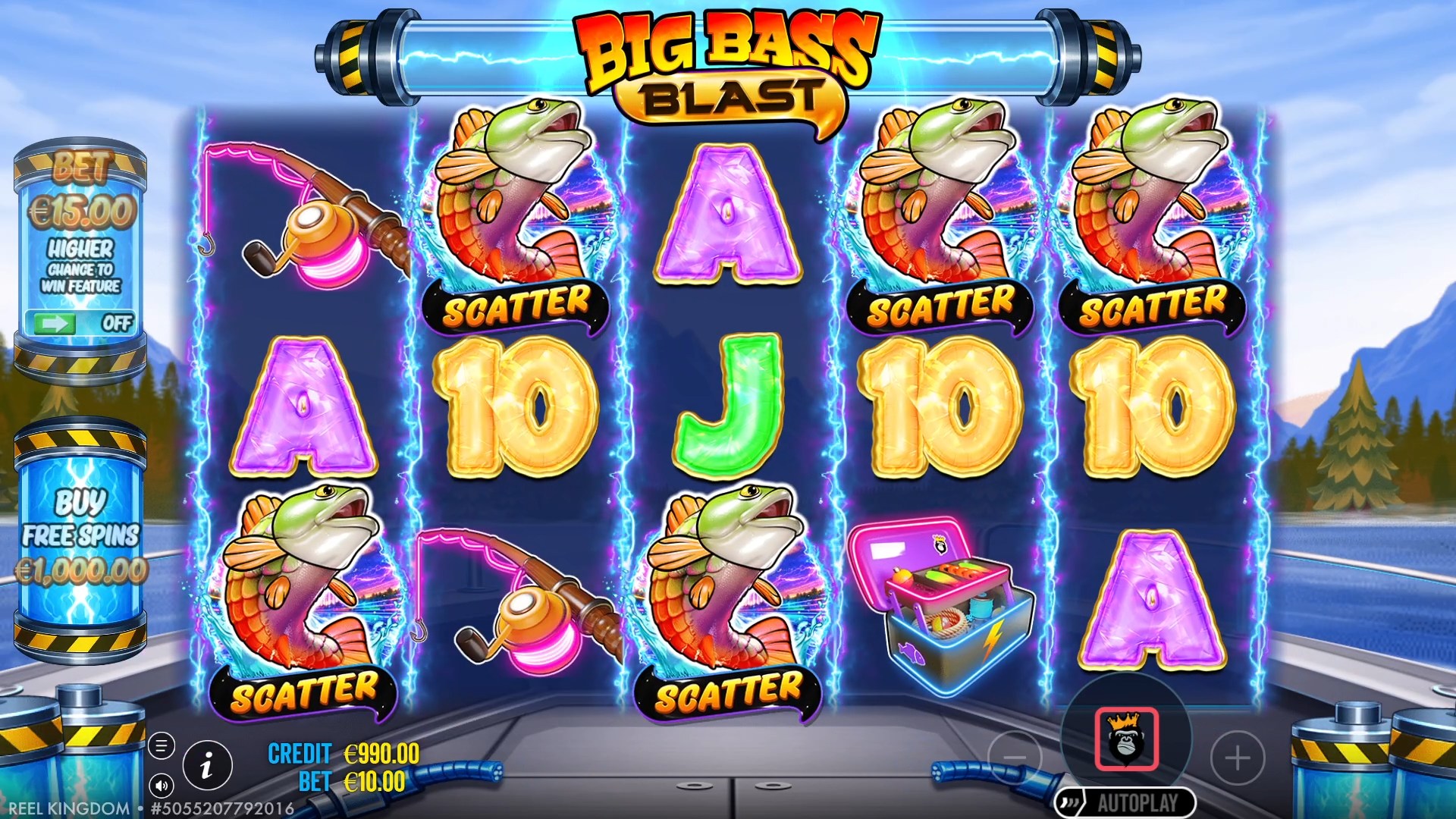 Big Bass Blast - Free spins 5