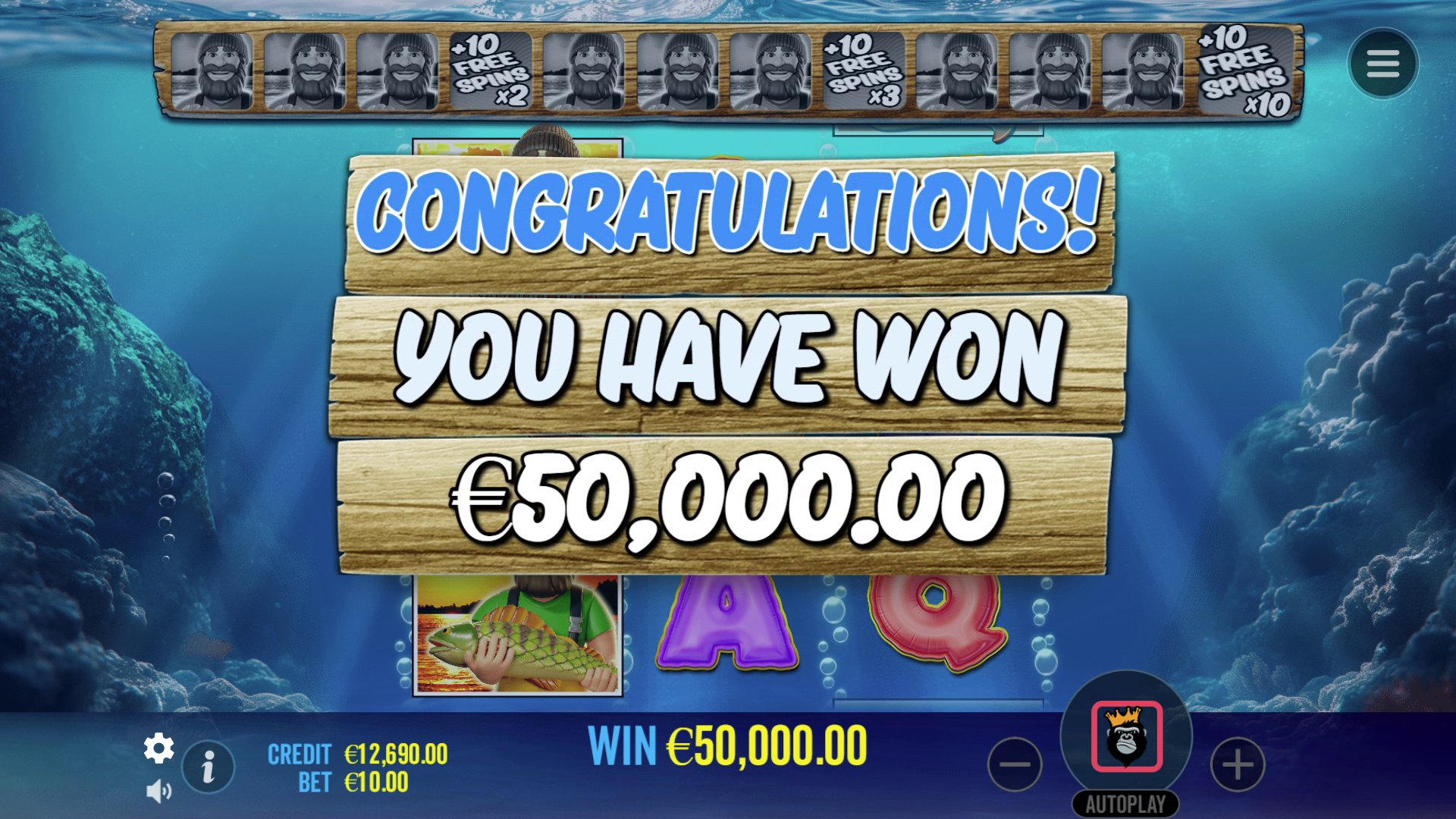 Big Bass Bonanza 3 Reeler - Free spins 3