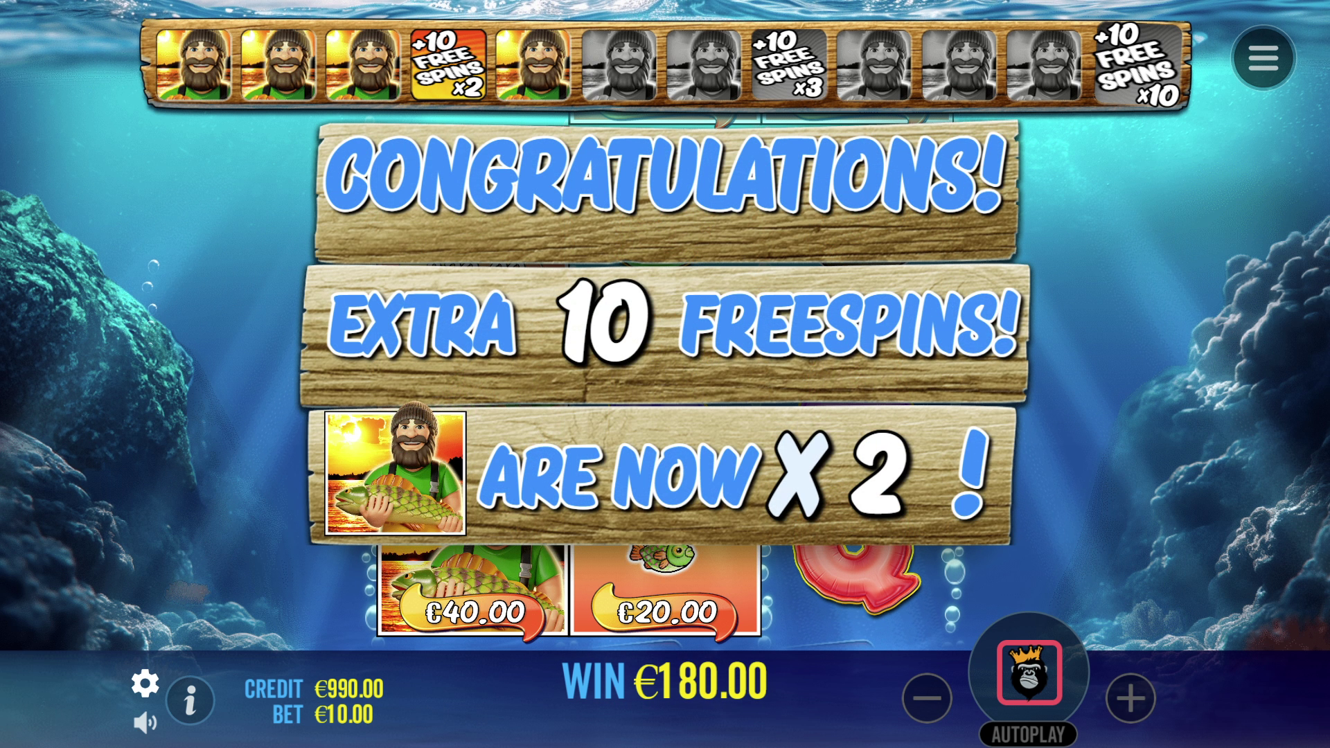 Big Bass Bonanza 3 Reeler - Free spins 4