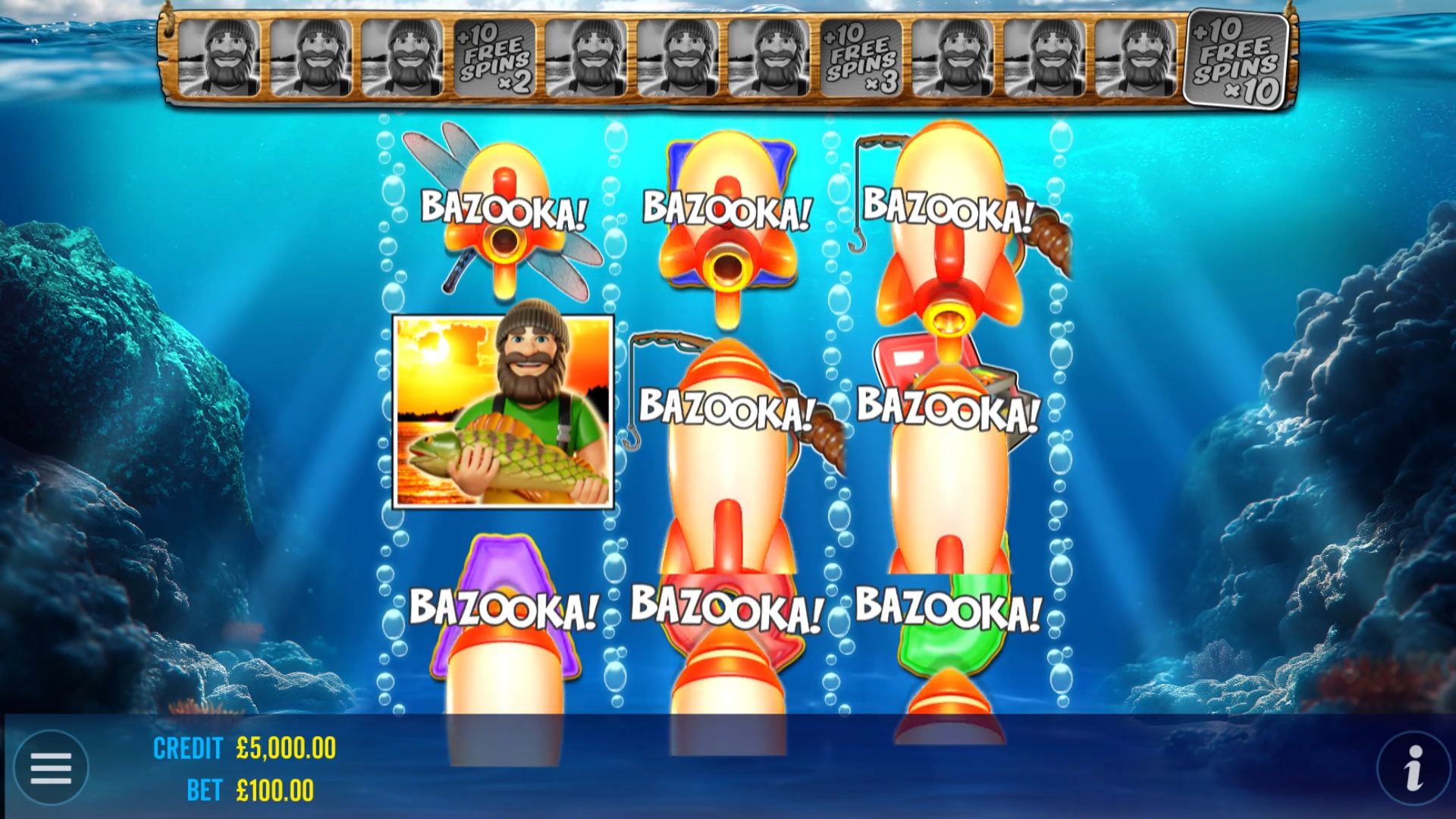 Big Bass Bonanza 3 Reeler - Free spins 5